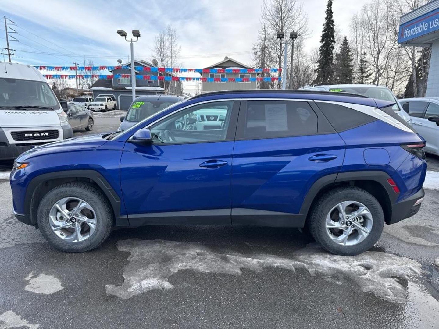 2023 BLUE HYUNDAI TUCSON SEL (5NMJBCAE9PH) with an 2.5L engine, Automatic transmission, located at 929 East 8th Ave, Anchorage, AK, 99501, (907) 274-2277, 61.214783, -149.866074 - Photo#1