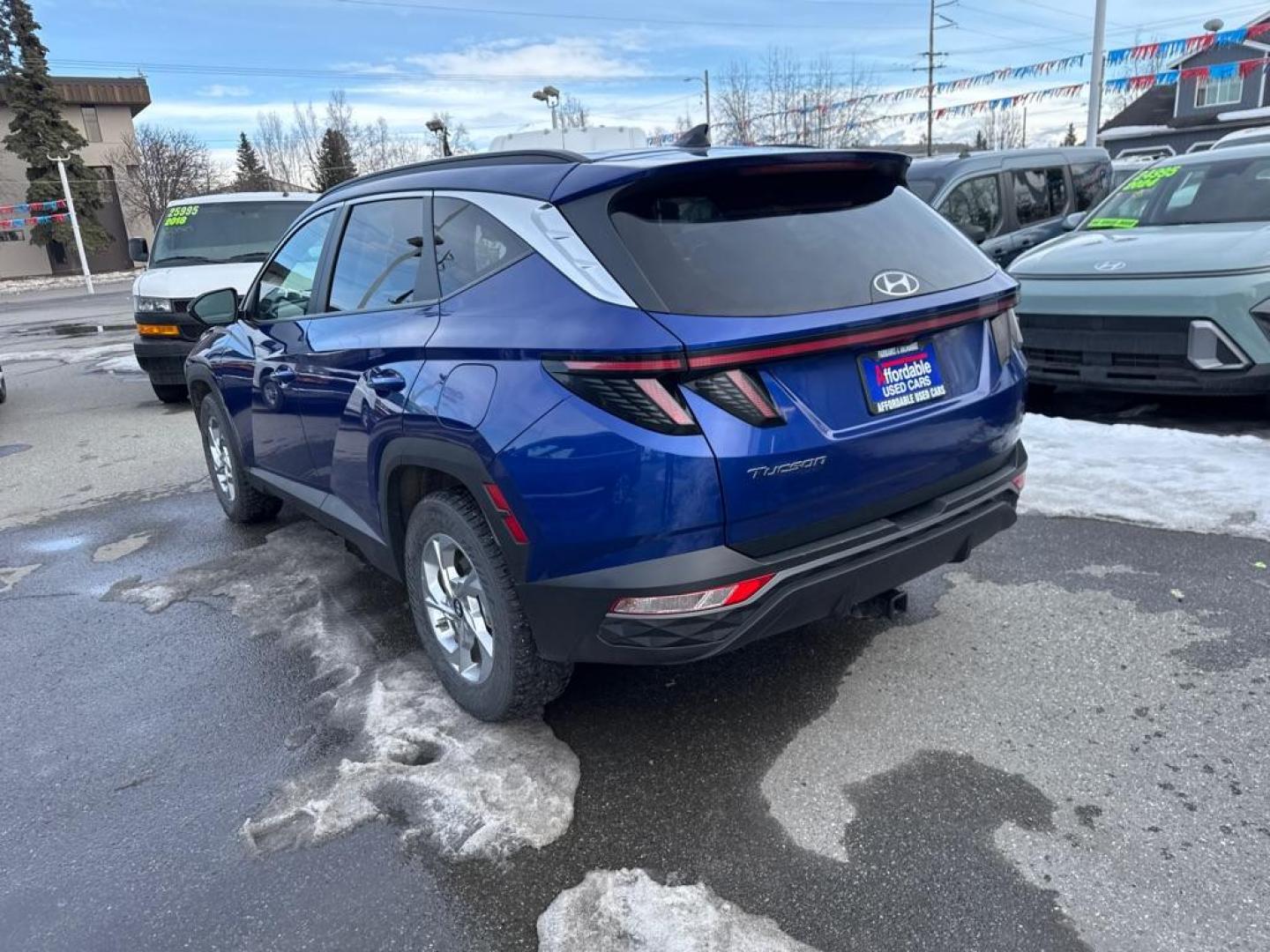2023 BLUE HYUNDAI TUCSON SEL (5NMJBCAE9PH) with an 2.5L engine, Automatic transmission, located at 929 East 8th Ave, Anchorage, AK, 99501, (907) 274-2277, 61.214783, -149.866074 - Photo#2