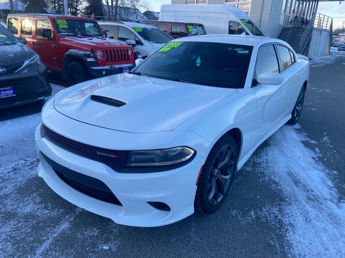 2019 WHITE DODGE CHARGER GT (2C3CDXHG4KH) with an 3.6L engine, Automatic transmission, located at 929 East 8th Ave, Anchorage, AK, 99501, (907) 274-2277, 61.214783, -149.866074 - Photo#0