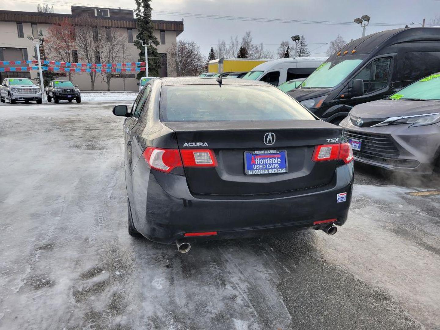 2010 BLACK ACURA TSX (JH4CU2F61AC) with an 2.4L engine, Automatic transmission, located at 929 East 8th Ave, Anchorage, AK, 99501, (907) 274-2277, 61.214783, -149.866074 - Photo#2