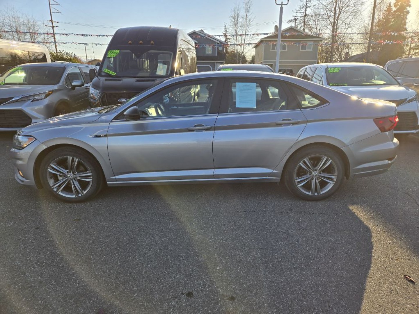 2021 SILVER VOLKSWAGEN JETTA R-LINE (3VWC57BU7MM) with an 1.4L engine, Automatic transmission, located at 929 East 8th Ave, Anchorage, AK, 99501, (907) 274-2277, 61.214783, -149.866074- Photo#1