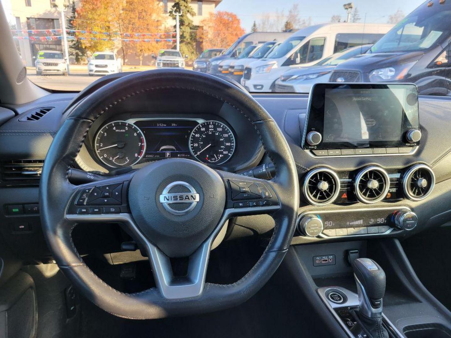 2021 GRAY NISSAN SENTRA SV SV (3N1AB8CV9MY) with an 2.0L engine, Continuously Variable transmission, located at 929 East 8th Ave, Anchorage, AK, 99501, (907) 274-2277, 61.214783, -149.866074 - Photo#4