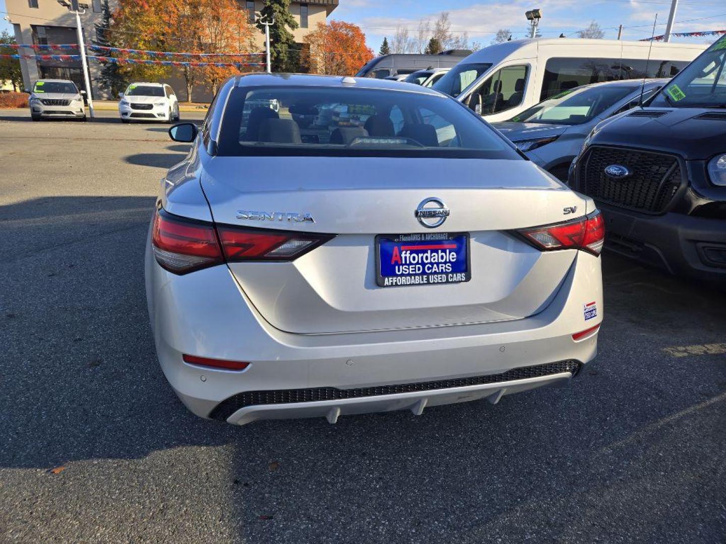 2021 SILVER NISSAN SENTRA SV SV (3N1AB8CVXMY) with an 2.0L engine, Continuously Variable transmission, located at 929 East 8th Ave, Anchorage, AK, 99501, (907) 274-2277, 61.214783, -149.866074 - Photo#2