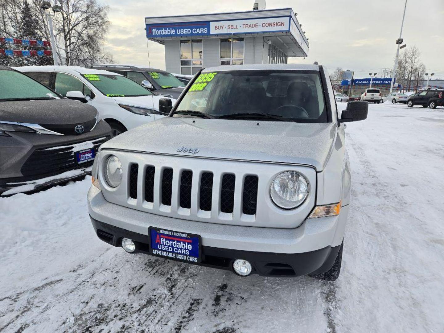 2012 SILVER JEEP PATRIOT LATITUDE (1C4NJPFB9CD) with an 2.4L engine, Continuously Variable transmission, located at 929 East 8th Ave, Anchorage, AK, 99501, (907) 274-2277, 61.214783, -149.866074 - Photo#0