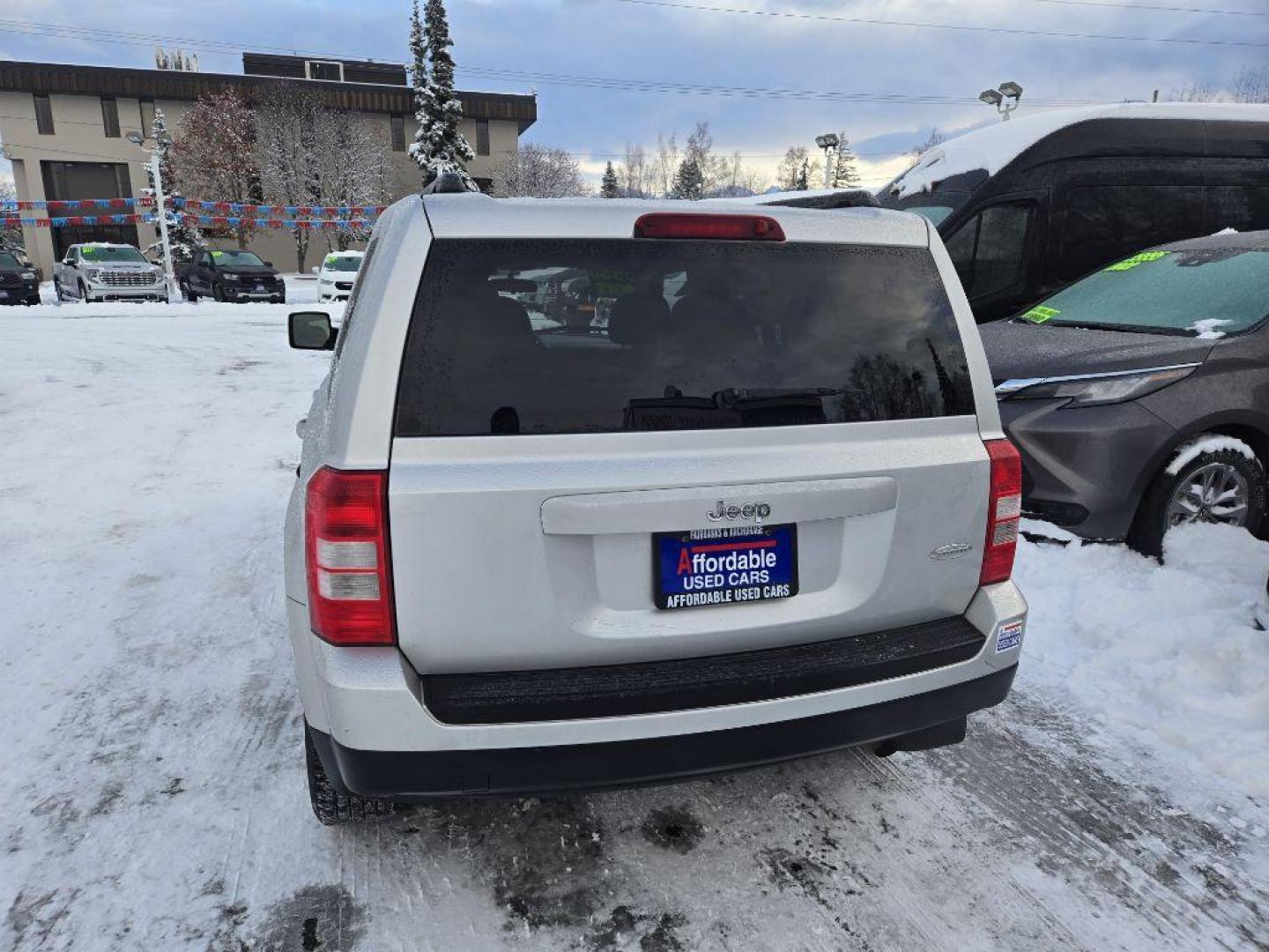 2012 SILVER JEEP PATRIOT LATITUDE (1C4NJPFB9CD) with an 2.4L engine, Continuously Variable transmission, located at 929 East 8th Ave, Anchorage, AK, 99501, (907) 274-2277, 61.214783, -149.866074 - Photo#2