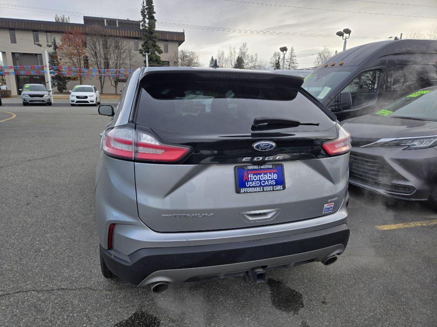 2022 SILVER FORD EDGE TITANIUM (2FMPK4K96NB) with an 2.0L engine, Automatic transmission, located at 929 East 8th Ave, Anchorage, AK, 99501, (907) 274-2277, 61.214783, -149.866074 - Photo#2