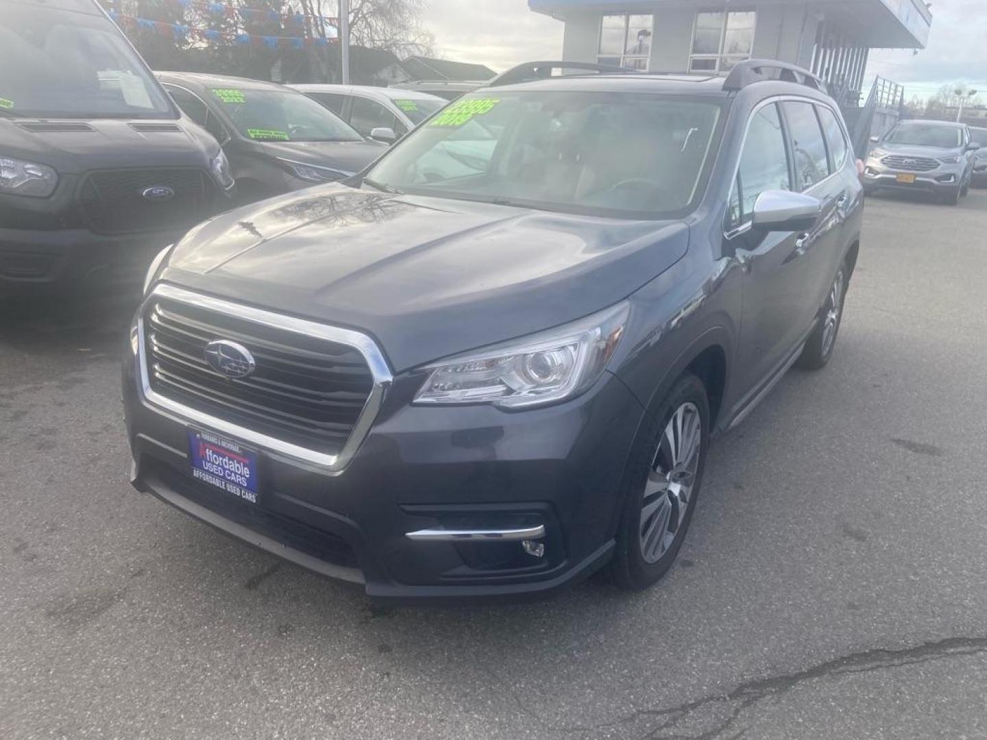 2019 GRAY SUBARU ASCENT TOURING (4S4WMARD1K3) with an 2.4L engine, Automatic transmission, located at 929 East 8th Ave, Anchorage, AK, 99501, (907) 274-2277, 61.214783, -149.866074 - Photo#0