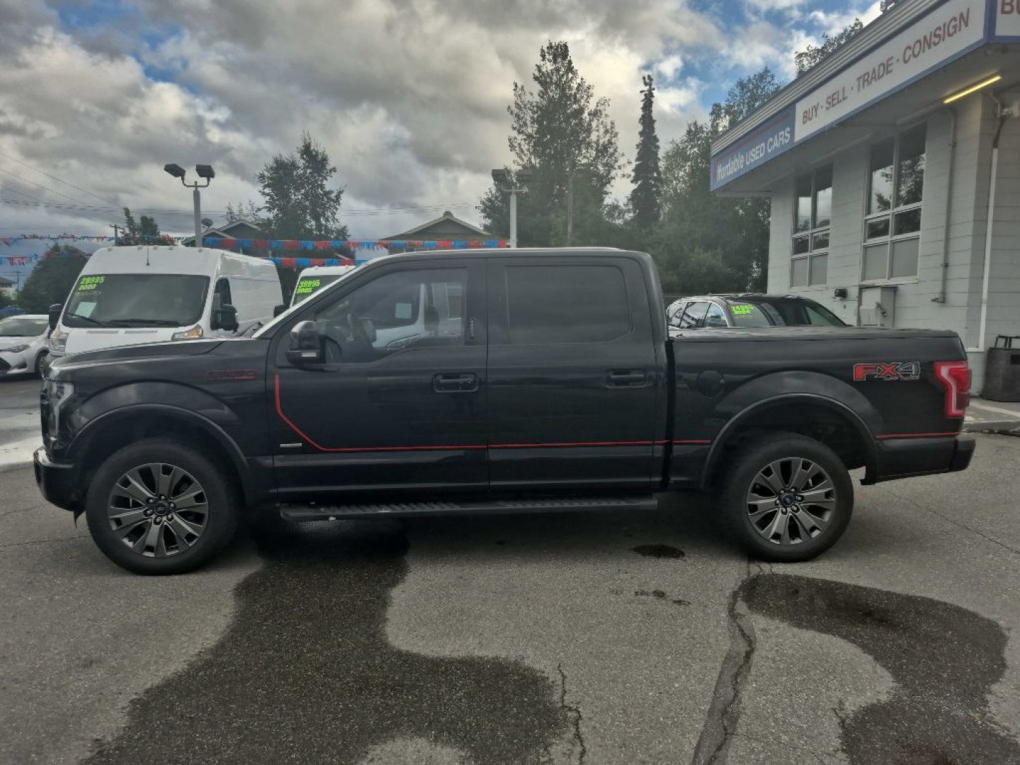 2016 BLACK FORD F150 SUPERCREW (1FTEW1EGXGF) with an 3.5L engine, Automatic transmission, located at 929 East 8th Ave, Anchorage, AK, 99501, (907) 274-2277, 61.214783, -149.866074- Photo#1
