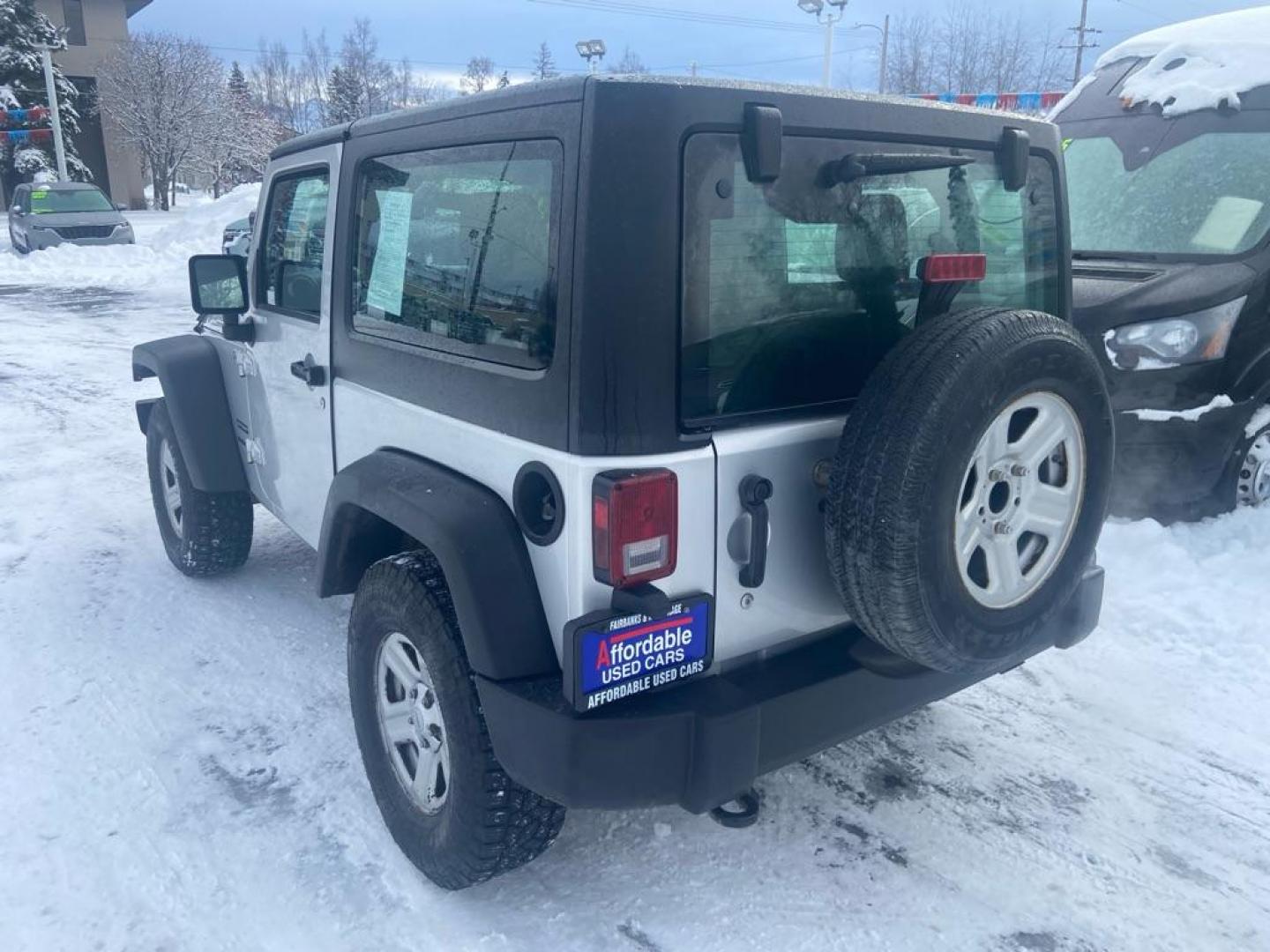 2012 SILVER JEEP WRANGLER SPORT (1C4AJWAG2CL) with an 3.6L engine, Automatic transmission, located at 929 East 8th Ave, Anchorage, AK, 99501, (907) 274-2277, 61.214783, -149.866074 - Photo#1