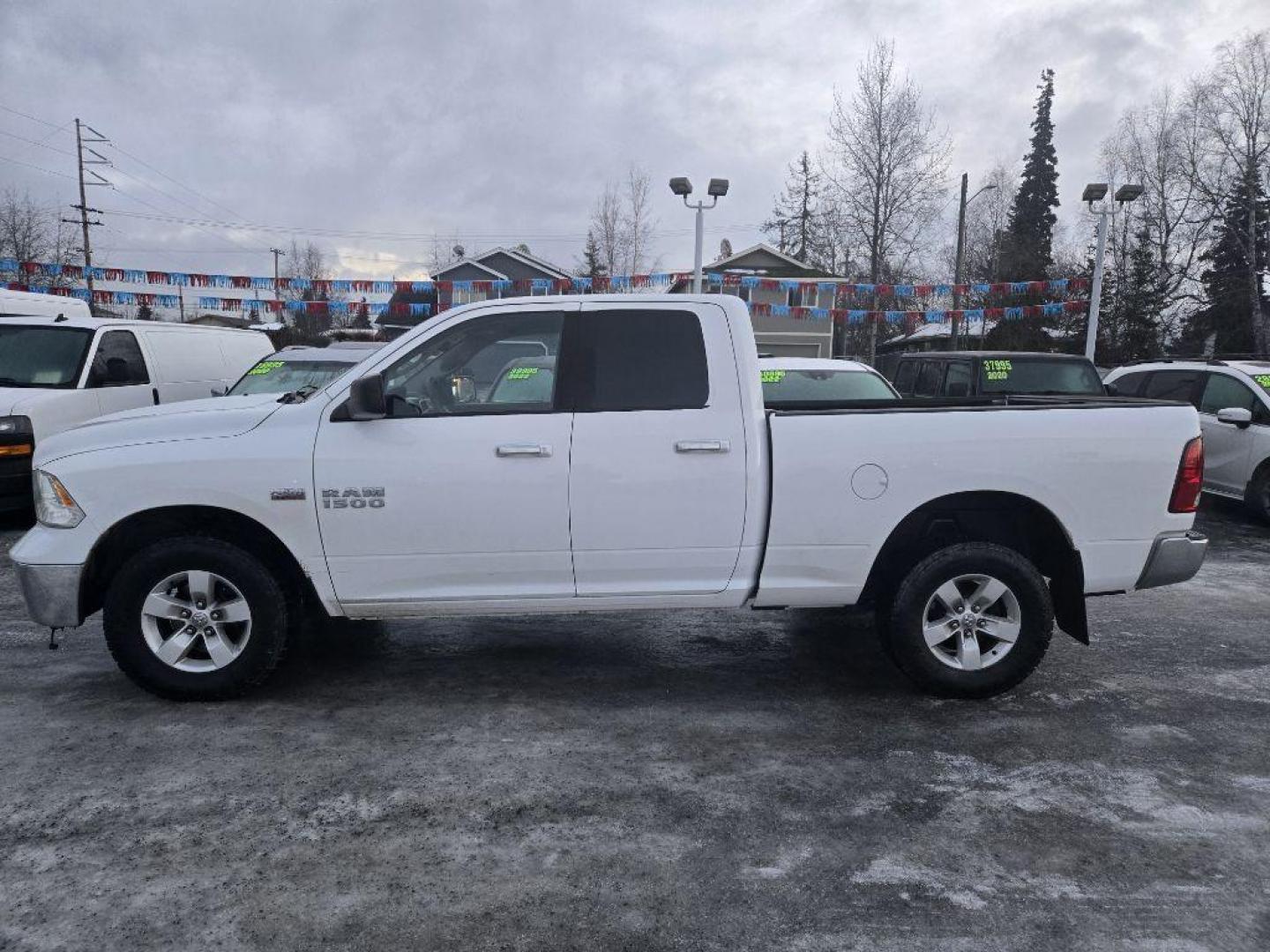 2014 WHITE RAM 1500 SLT (1C6RR7GT0ES) with an 5.7L engine, Automatic transmission, located at 929 East 8th Ave, Anchorage, AK, 99501, (907) 274-2277, 61.214783, -149.866074 - Photo#1