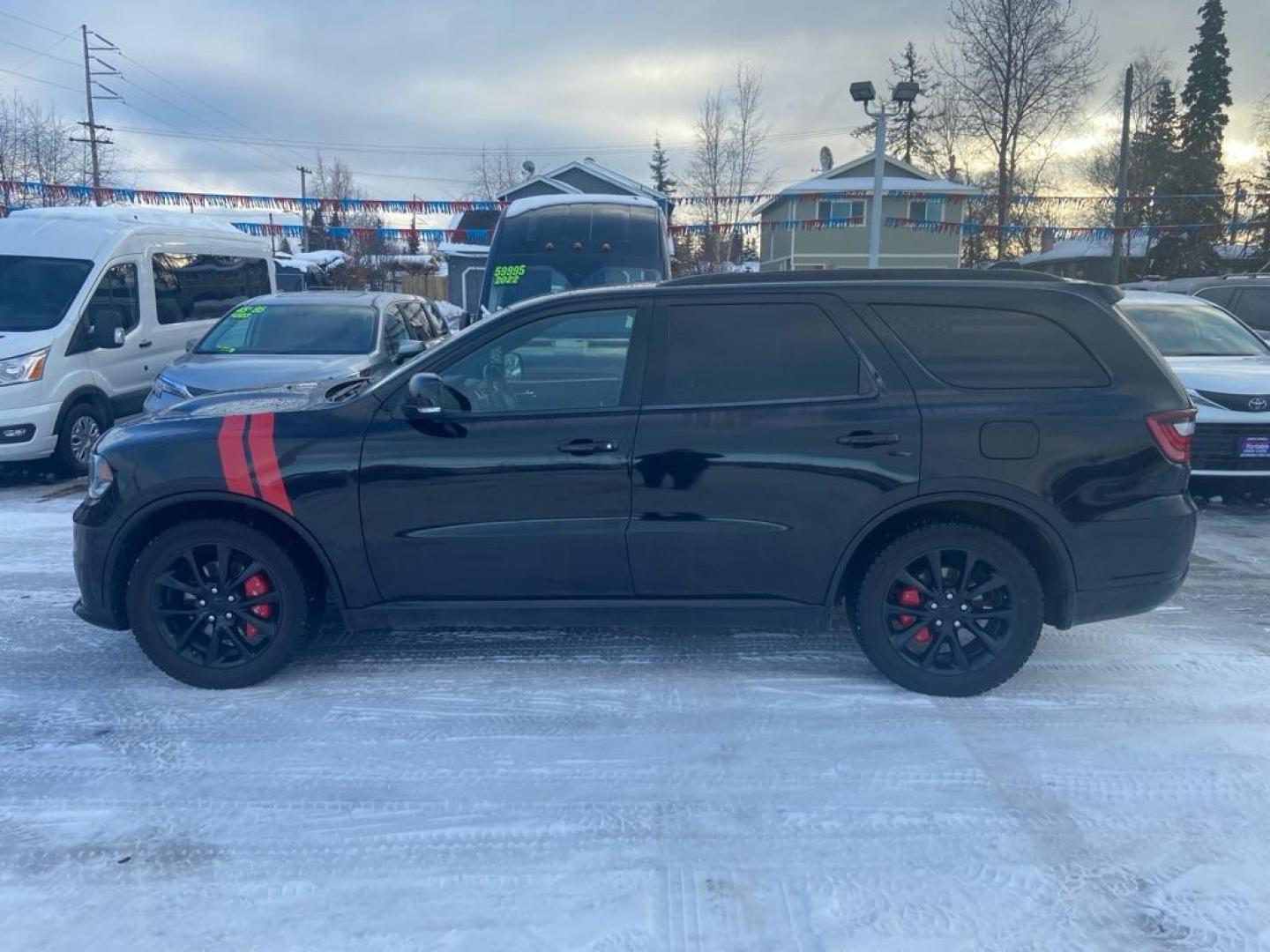 2018 BLACK DODGE DURANGO R/T (1C4SDJCT3JC) with an 5.7L engine, Automatic transmission, located at 929 East 8th Ave, Anchorage, AK, 99501, (907) 274-2277, 61.214783, -149.866074 - Photo#1