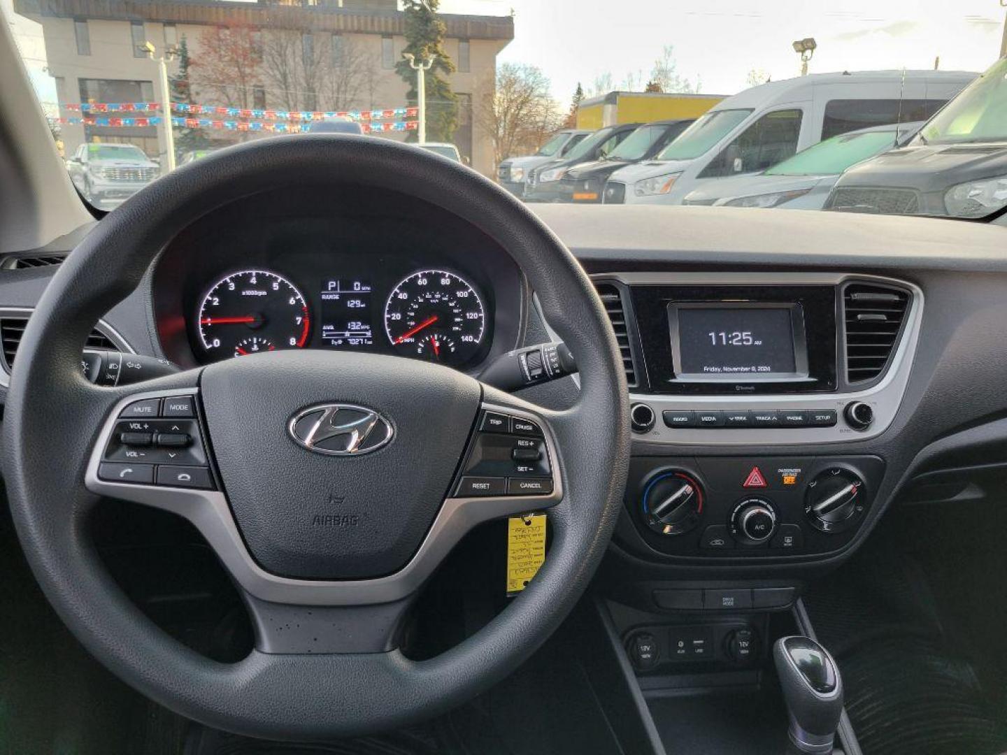 2019 WHITE HYUNDAI ACCENT SE (3KPC24A33KE) with an 1.6L engine, Automatic transmission, located at 929 East 8th Ave, Anchorage, AK, 99501, (907) 274-2277, 61.214783, -149.866074 - Photo#4