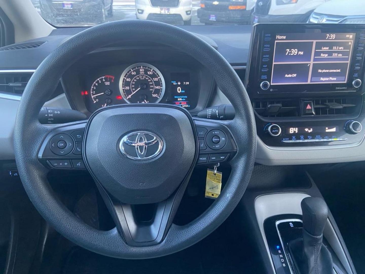 2022 BLUE TOYOTA COROLLA LE (5YFEPMAE5NP) with an 1.8L engine, Continuously Variable transmission, located at 929 East 8th Ave, Anchorage, AK, 99501, (907) 274-2277, 61.214783, -149.866074 - Photo#4