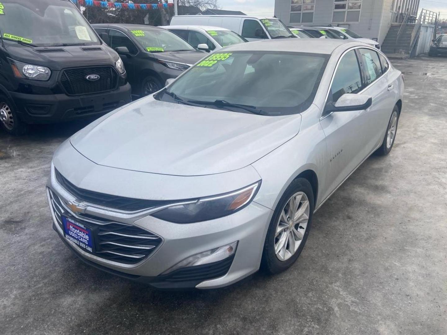 2022 SILVER CHEVROLET MALIBU LT (1G1ZD5ST3NF) with an 1.5L engine, Continuously Variable transmission, located at 929 East 8th Ave, Anchorage, AK, 99501, (907) 274-2277, 61.214783, -149.866074 - Photo#0