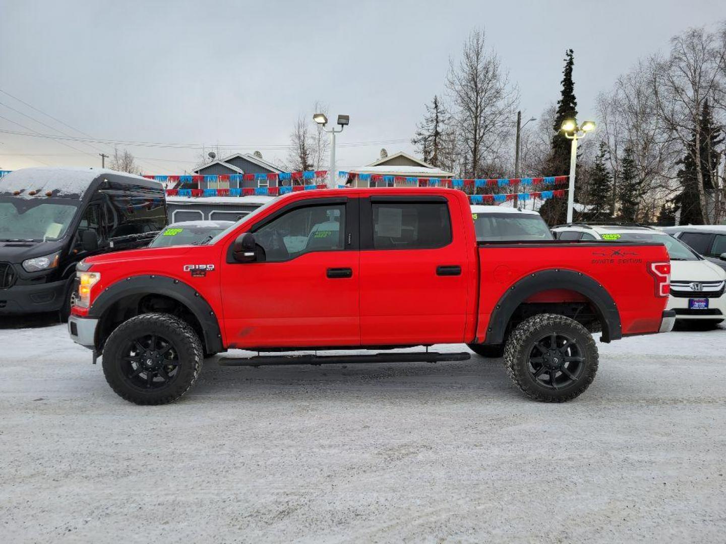 2019 RED FORD F150 SUPERCREW (1FTEW1E53KK) with an 5.0L engine, Automatic transmission, located at 929 East 8th Ave, Anchorage, AK, 99501, (907) 274-2277, 61.214783, -149.866074 - Photo#1