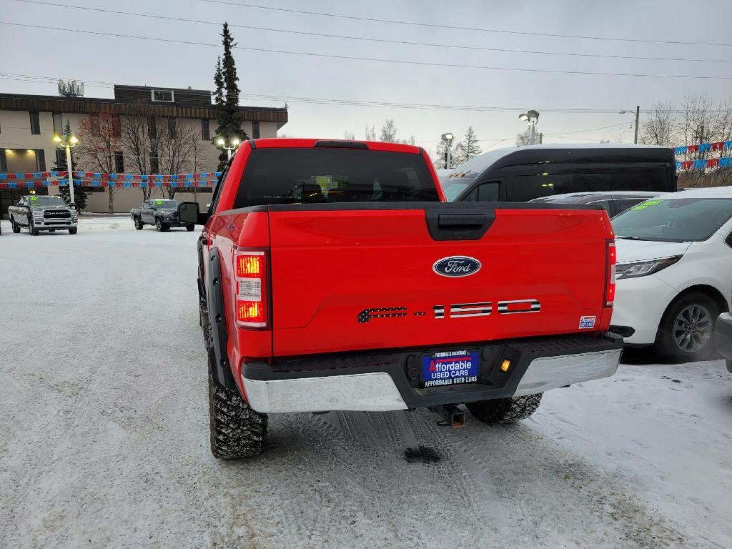 2019 RED FORD F150 SUPERCREW (1FTEW1E53KK) with an 5.0L engine, Automatic transmission, located at 929 East 8th Ave, Anchorage, AK, 99501, (907) 274-2277, 61.214783, -149.866074 - Photo#2