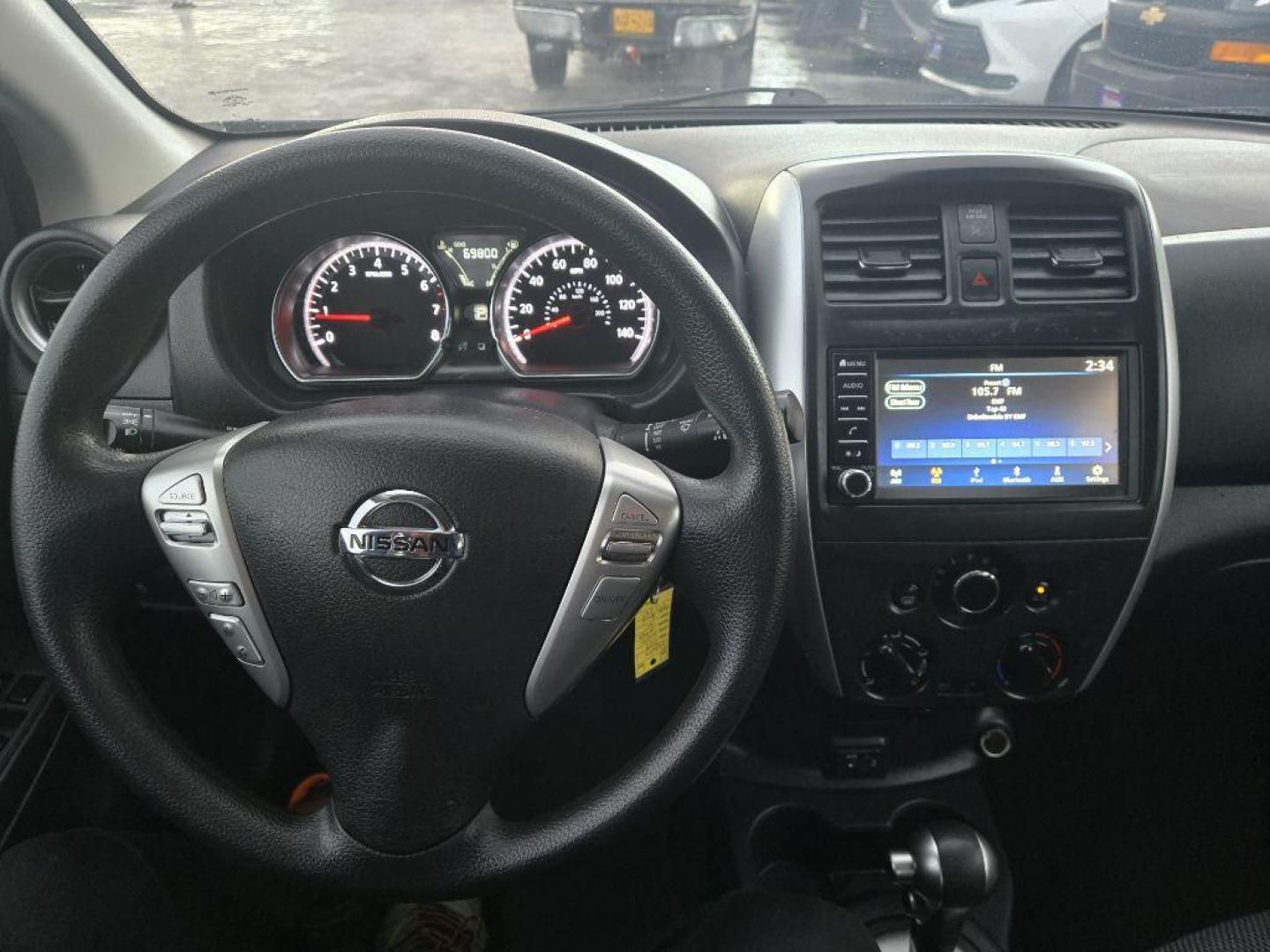 2019 BLUE NISSAN VERSA S (3N1CN7AP3KL) with an 1.6L engine, Continuously Variable transmission, located at 929 East 8th Ave, Anchorage, AK, 99501, (907) 274-2277, 61.214783, -149.866074 - Photo#4