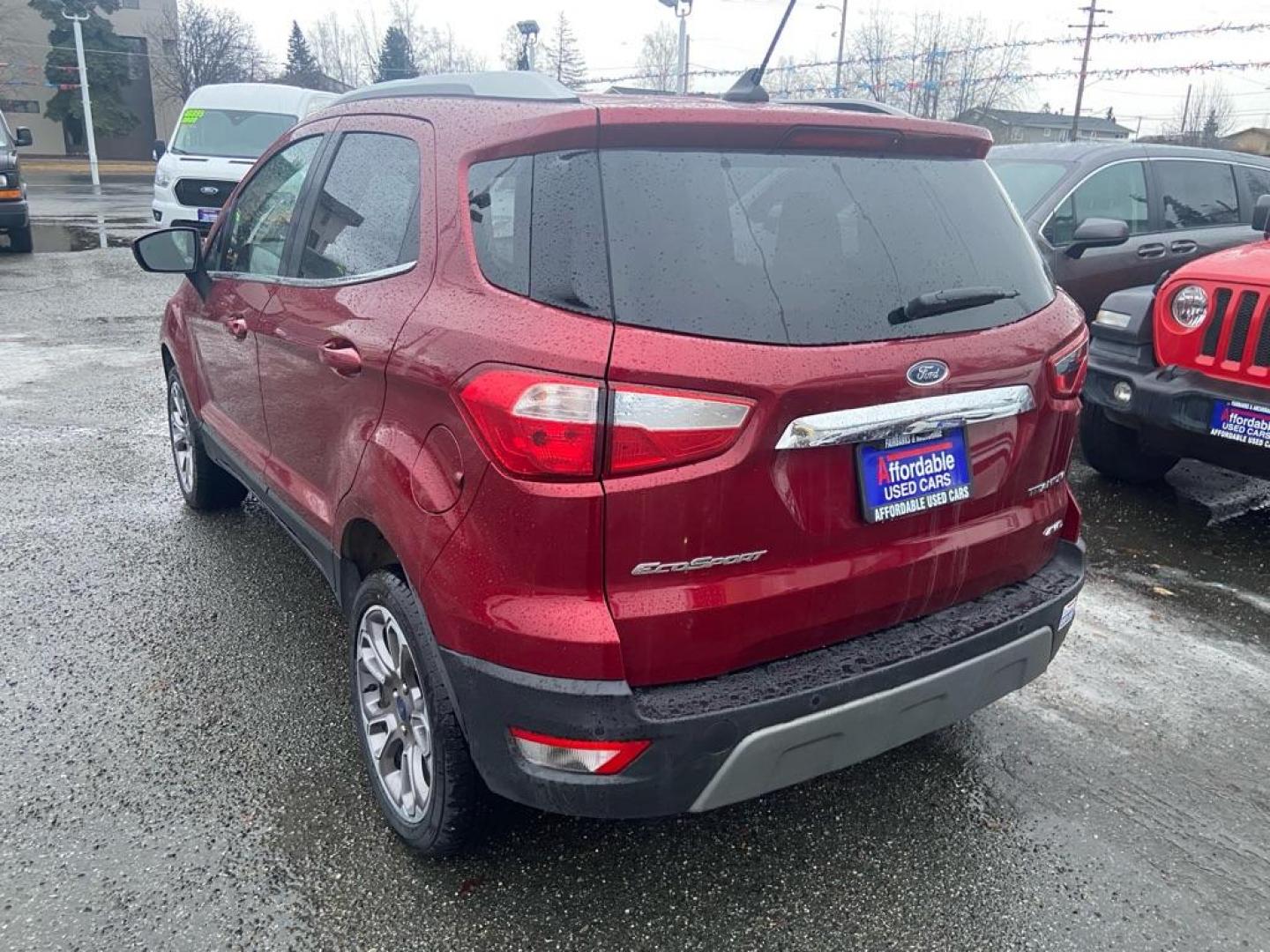 2019 RED FORD ECOSPORT TITANIUM (MAJ6S3KL0KC) with an 2.0L engine, Automatic transmission, located at 929 East 8th Ave, Anchorage, AK, 99501, (907) 274-2277, 61.214783, -149.866074 - Photo#2