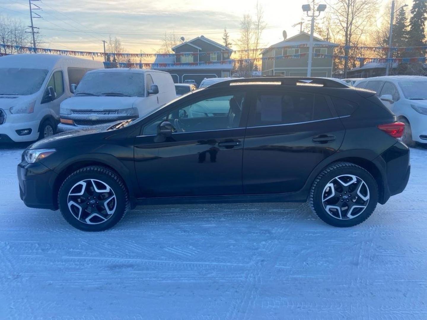 2020 BLACK SUBARU CROSSTREK LIMITED (JF2GTANC0L8) with an 2.0L engine, Continuously Variable transmission, located at 929 East 8th Ave, Anchorage, AK, 99501, (907) 274-2277, 61.214783, -149.866074 - Photo#1