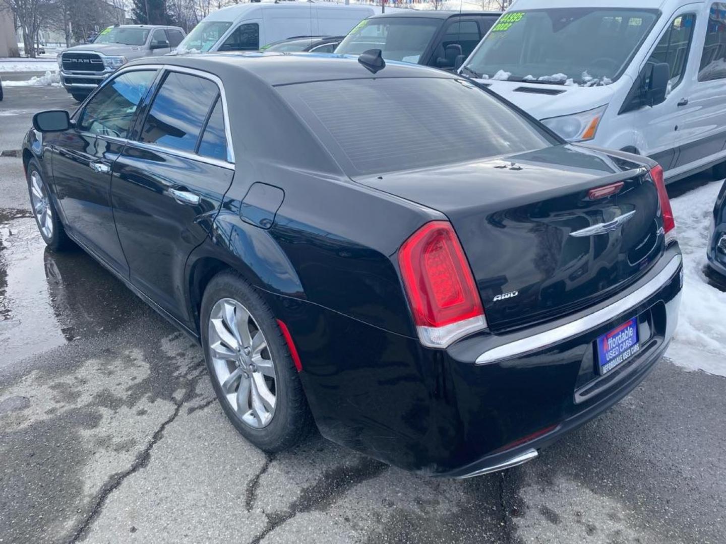 2017 BLACK CHRYSLER 300C (2C3CCAKG6HH) with an 3.6L engine, Automatic transmission, located at 929 East 8th Ave, Anchorage, AK, 99501, (907) 274-2277, 61.214783, -149.866074 - Photo#2