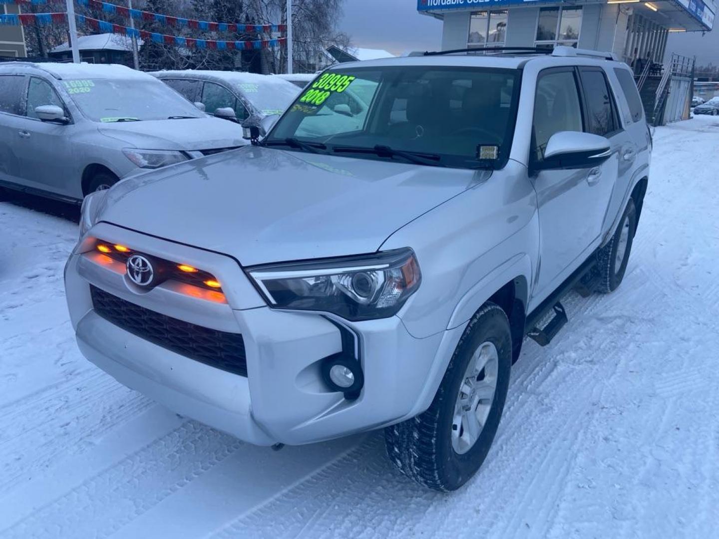 2018 SILVER TOYOTA 4RUNNER SR5/SR5 PREMIUM (JTEBU5JRXJ5) with an 4.0L engine, Automatic transmission, located at 929 East 8th Ave, Anchorage, AK, 99501, (907) 274-2277, 61.214783, -149.866074 - Photo#0