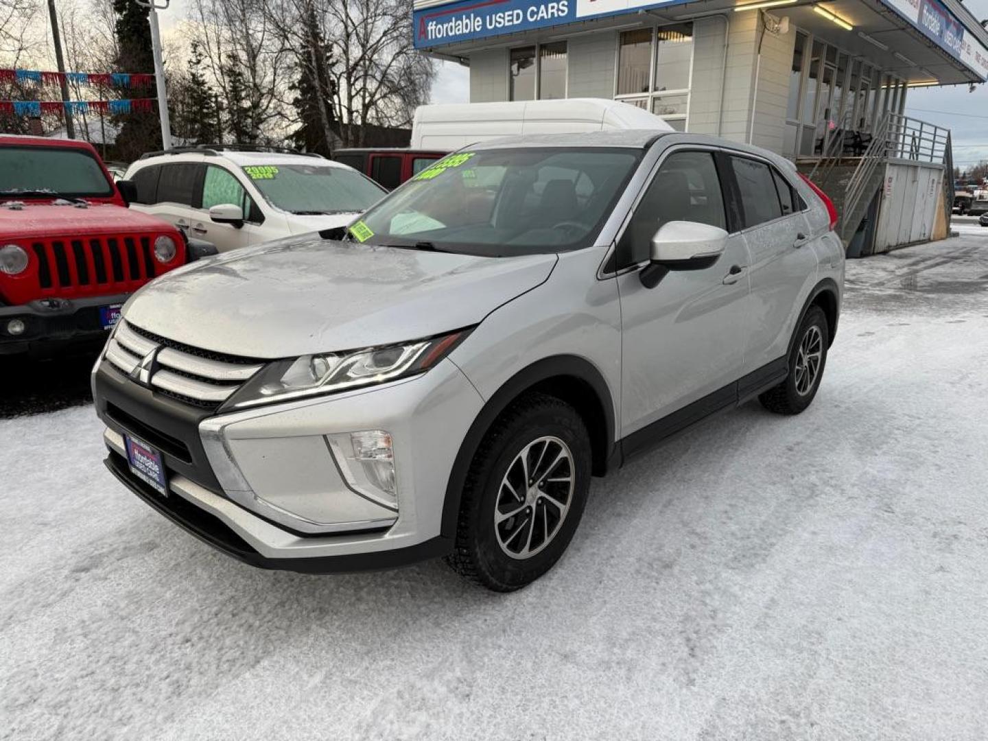 2020 SILVER MITSUBISHI ECLIPSE CROSS ES (JA4AT3AA2LZ) with an 1.5L engine, Automatic transmission, located at 929 East 8th Ave, Anchorage, AK, 99501, (907) 274-2277, 61.214783, -149.866074 - Photo#0