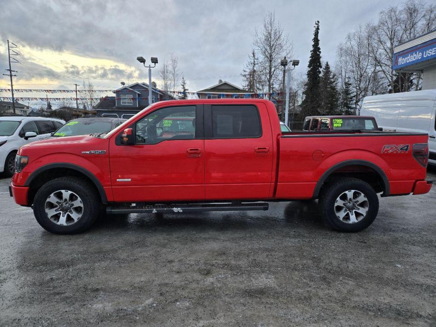 2013 RED FORD F150 SUPERCREW (1FTFW1ET0DK) with an 3.5L engine, Automatic transmission, located at 929 East 8th Ave, Anchorage, AK, 99501, (907) 274-2277, 61.214783, -149.866074 - Photo#1