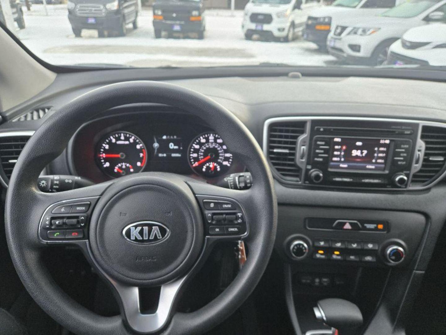 2017 BLUE KIA SPORTAGE LX (KNDPM3AC7H7) with an 2.4L engine, Automatic transmission, located at 929 East 8th Ave, Anchorage, AK, 99501, (907) 274-2277, 61.214783, -149.866074 - Photo#4