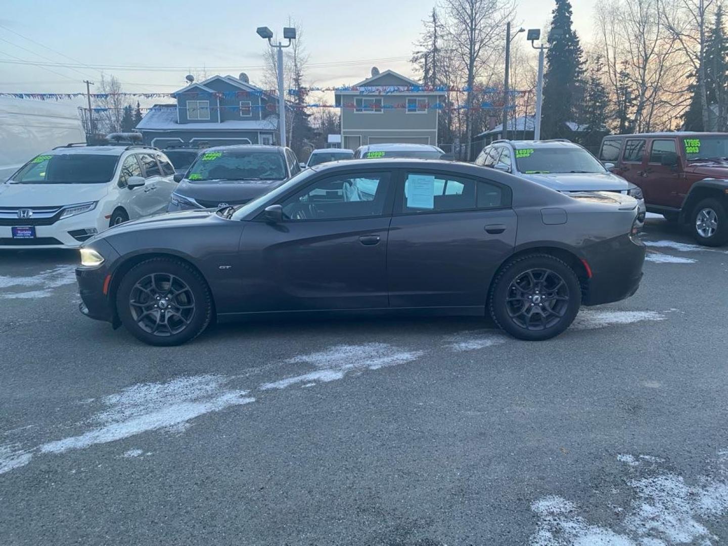 2018 GRAY DODGE CHARGER GT (2C3CDXJG6JH) with an 3.6L engine, Automatic transmission, located at 929 East 8th Ave, Anchorage, AK, 99501, (907) 274-2277, 61.214783, -149.866074 - Photo#1