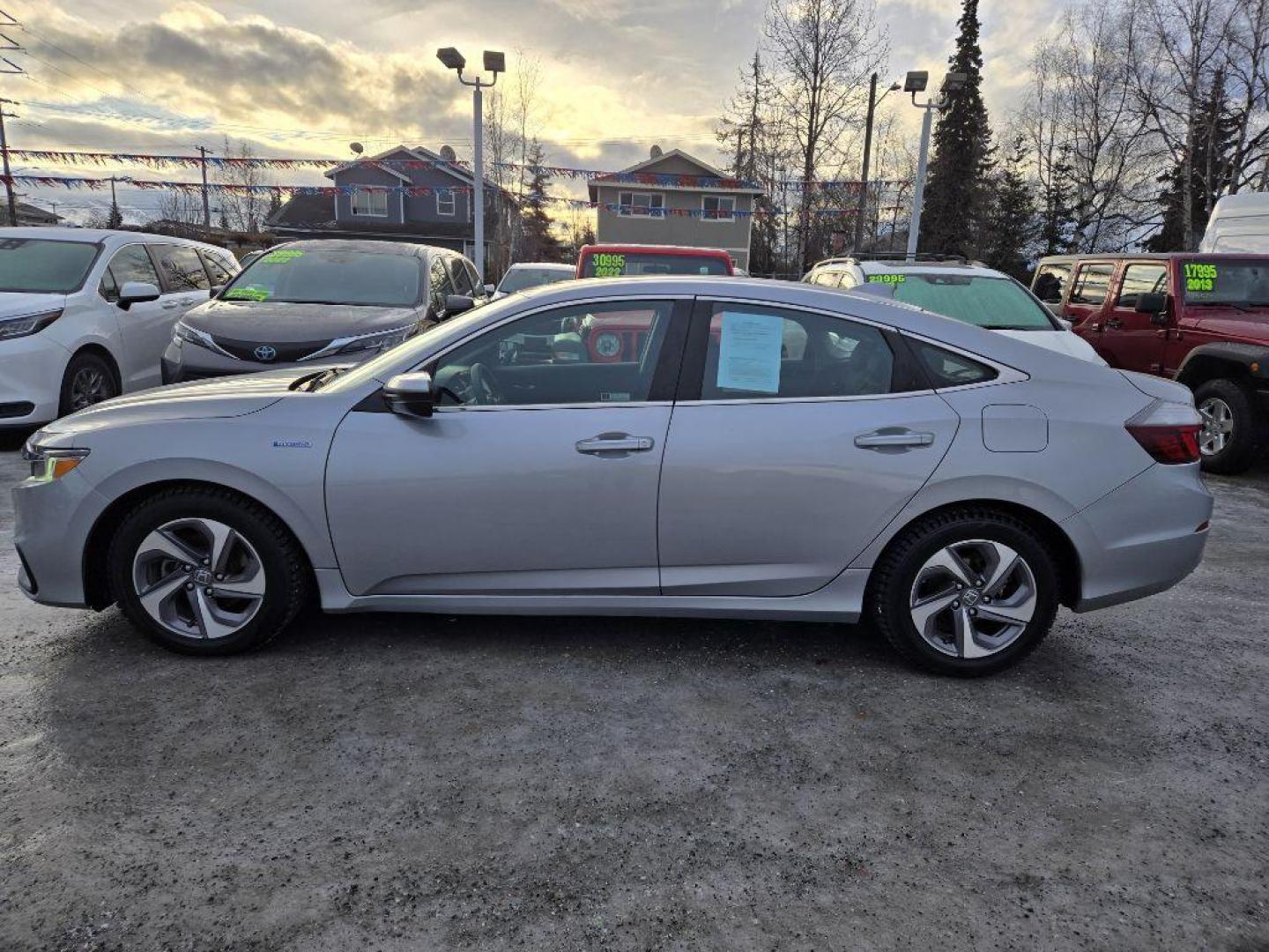 2020 SILVER HONDA INSIGHT EX (19XZE4F56LE) with an 1.5L engine, Continuously Variable transmission, located at 929 East 8th Ave, Anchorage, AK, 99501, (907) 274-2277, 61.214783, -149.866074 - Photo#1