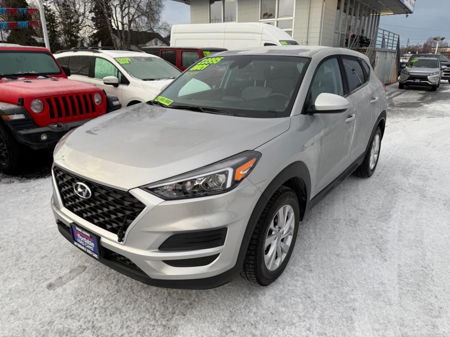 2021 SILVER HYUNDAI TUCSON SE (KM8J2CA45MU) with an 2.0L engine, Automatic transmission, located at 929 East 8th Ave, Anchorage, AK, 99501, (907) 274-2277, 61.214783, -149.866074 - Photo#0