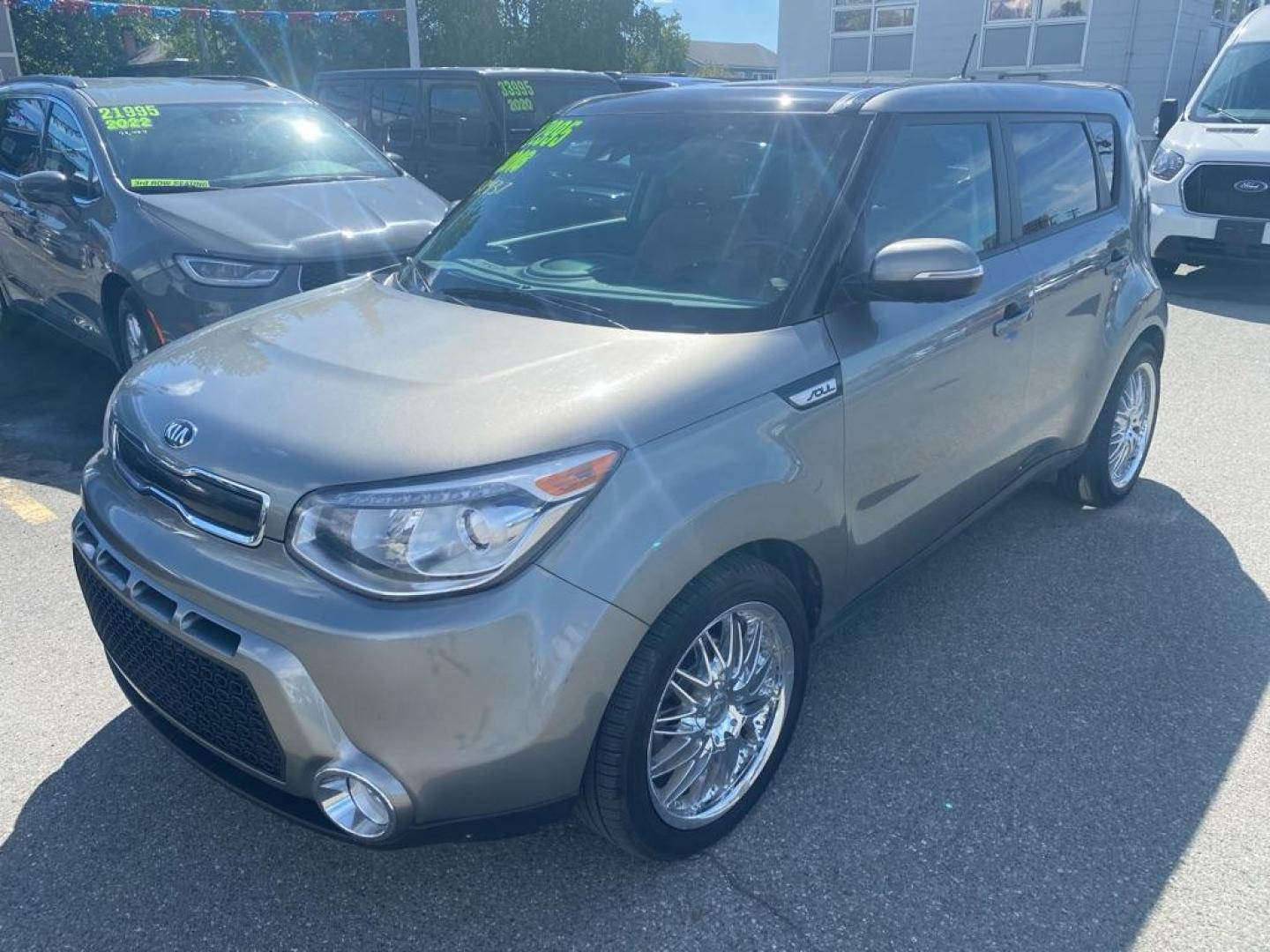 2016 GRAY KIA SOUL ! (KNDJX3A59G7) , Automatic transmission, located at 929 East 8th Ave, Anchorage, AK, 99501, (907) 274-2277, 61.214783, -149.866074 - Photo#0