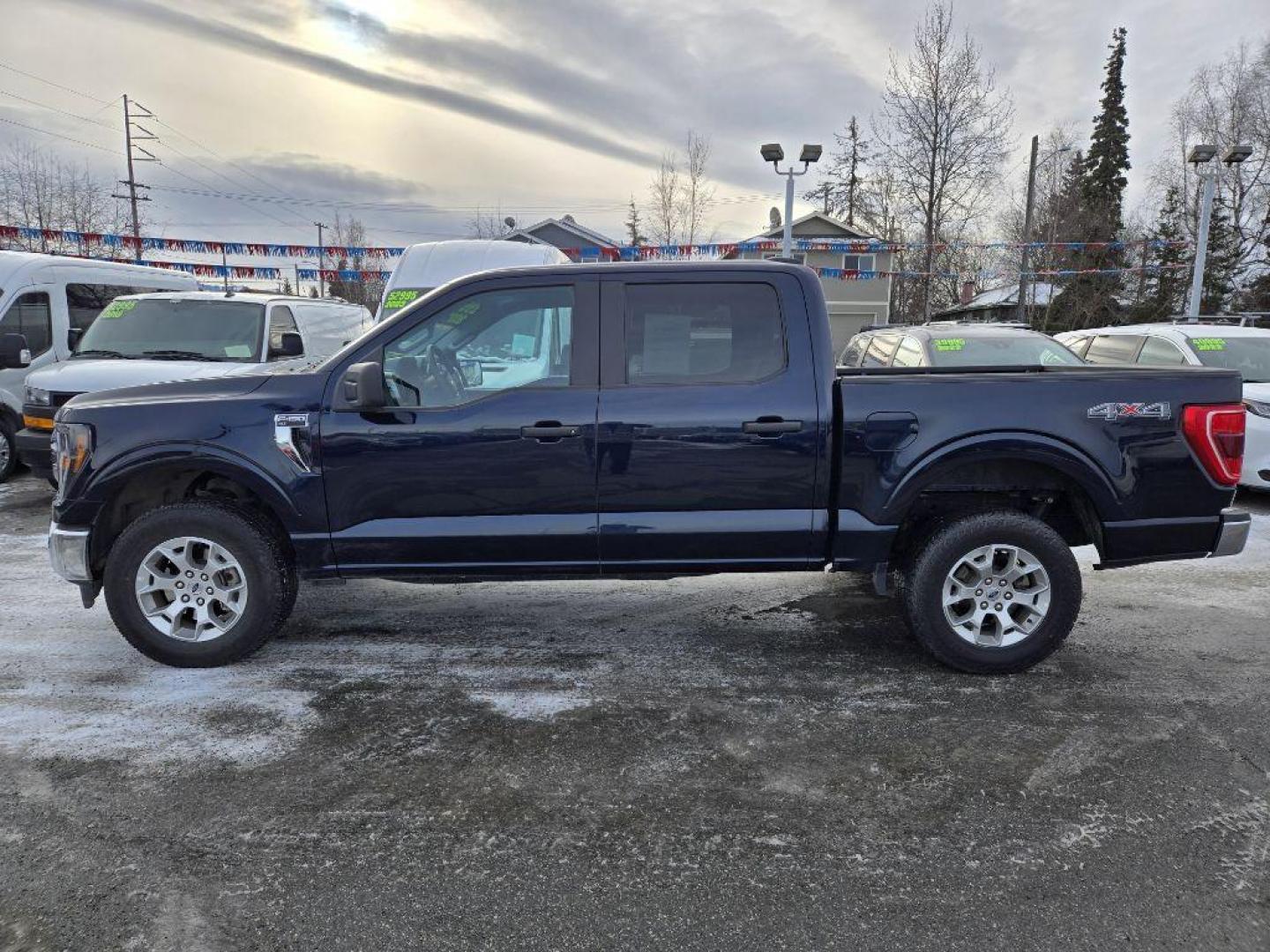 2023 BLUE FORD F150 SUPERCREW (1FTFW1E51PF) with an 5.0L engine, Automatic transmission, located at 929 East 8th Ave, Anchorage, AK, 99501, (907) 274-2277, 61.214783, -149.866074 - Photo#1
