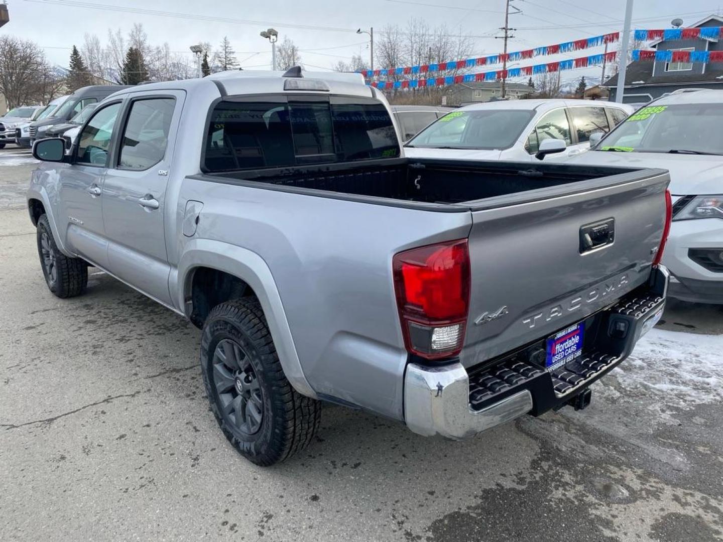 2021 SILVER TOYOTA TACOMA DOUBLE CAB (3TMCZ5AN2MM) with an 3.5L engine, Automatic transmission, located at 929 East 8th Ave, Anchorage, AK, 99501, (907) 274-2277, 61.214783, -149.866074 - Photo#2