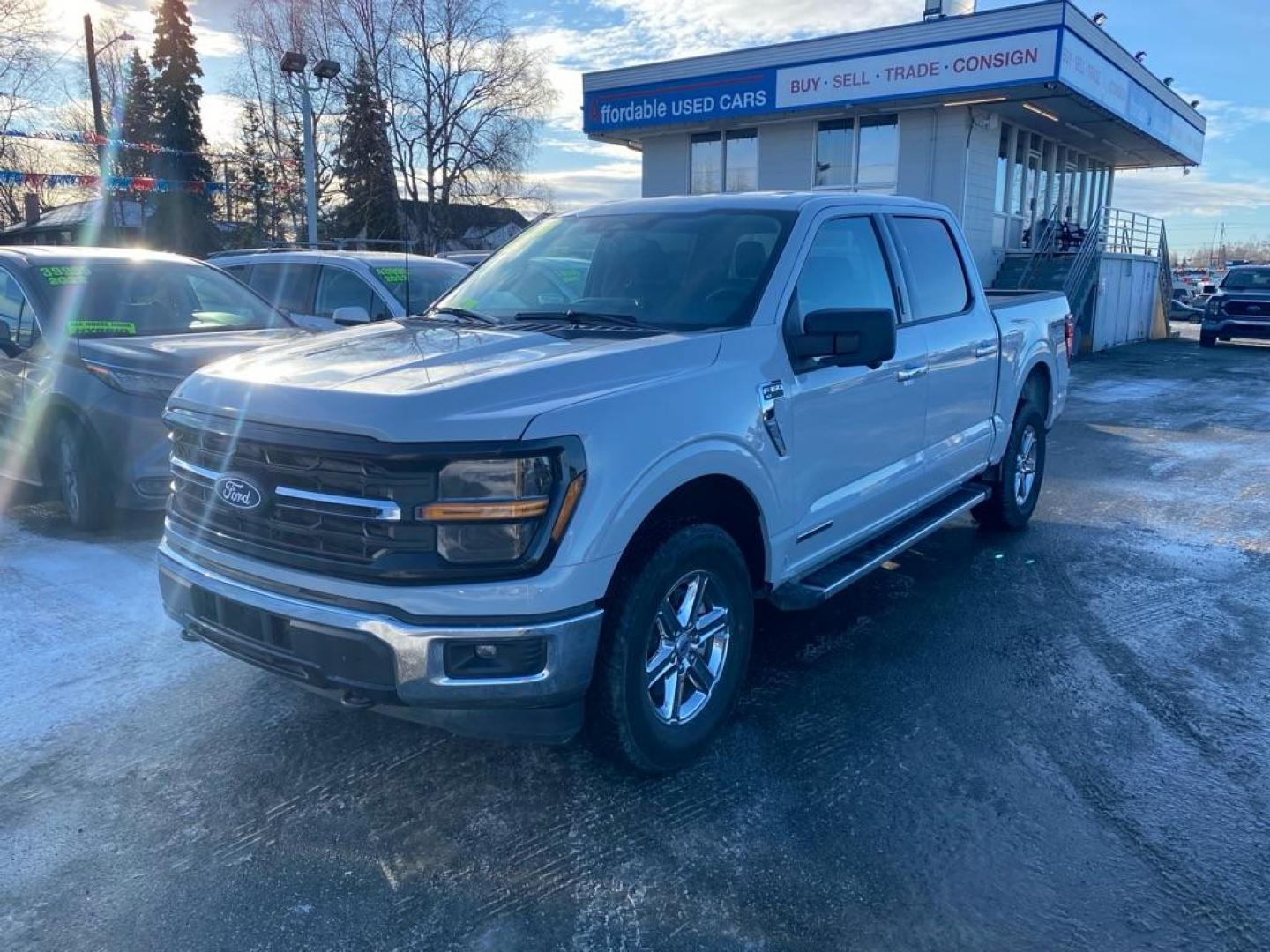 2024 WHITE FORD F150 XLT XLT (1FTFW3LD9RF) with an 3.5L engine, Automatic transmission, located at 929 East 8th Ave, Anchorage, AK, 99501, (907) 274-2277, 61.214783, -149.866074 - Photo#0