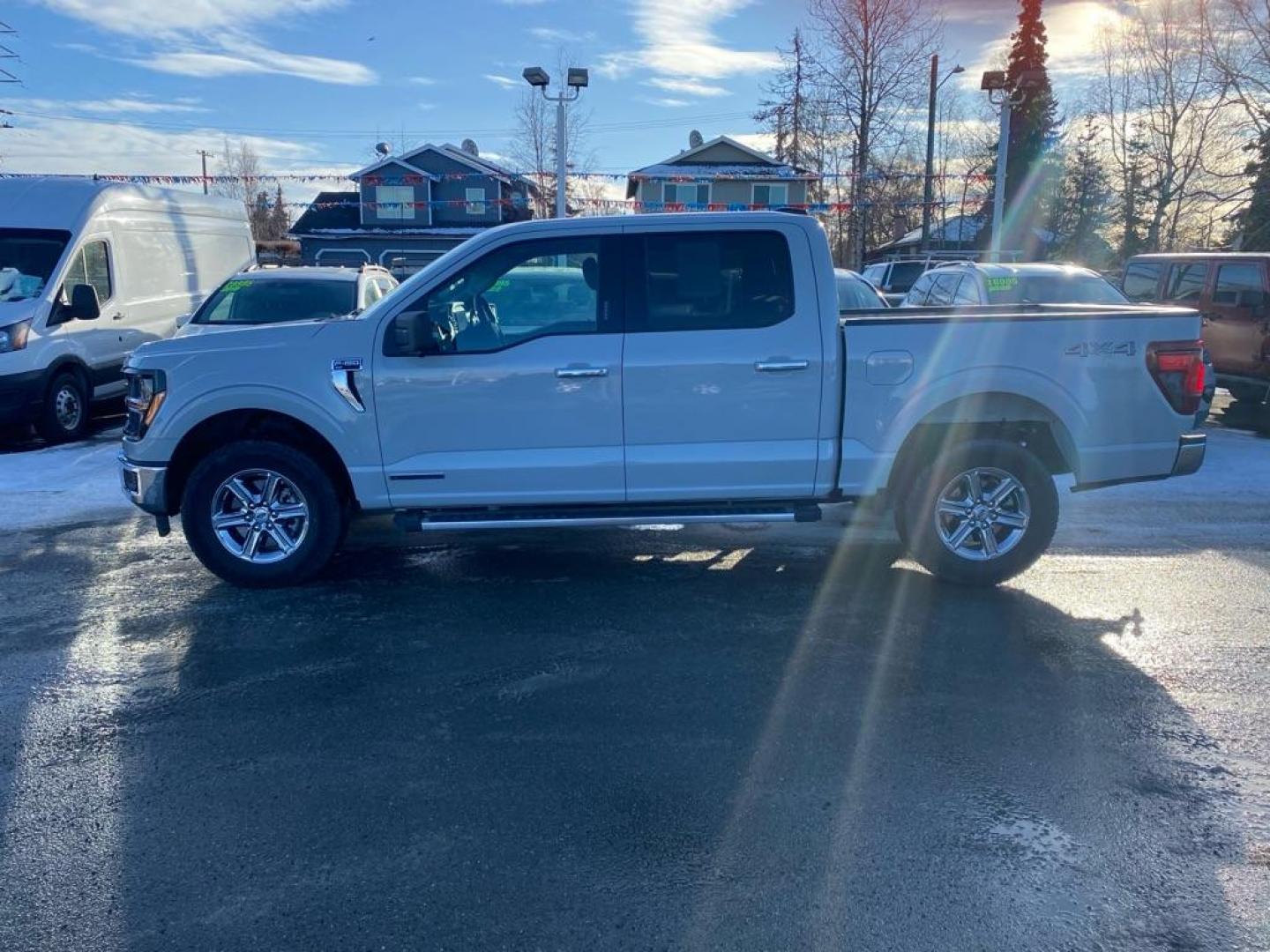 2024 WHITE FORD F150 XLT XLT (1FTFW3LD9RF) with an 3.5L engine, Automatic transmission, located at 929 East 8th Ave, Anchorage, AK, 99501, (907) 274-2277, 61.214783, -149.866074 - Photo#1