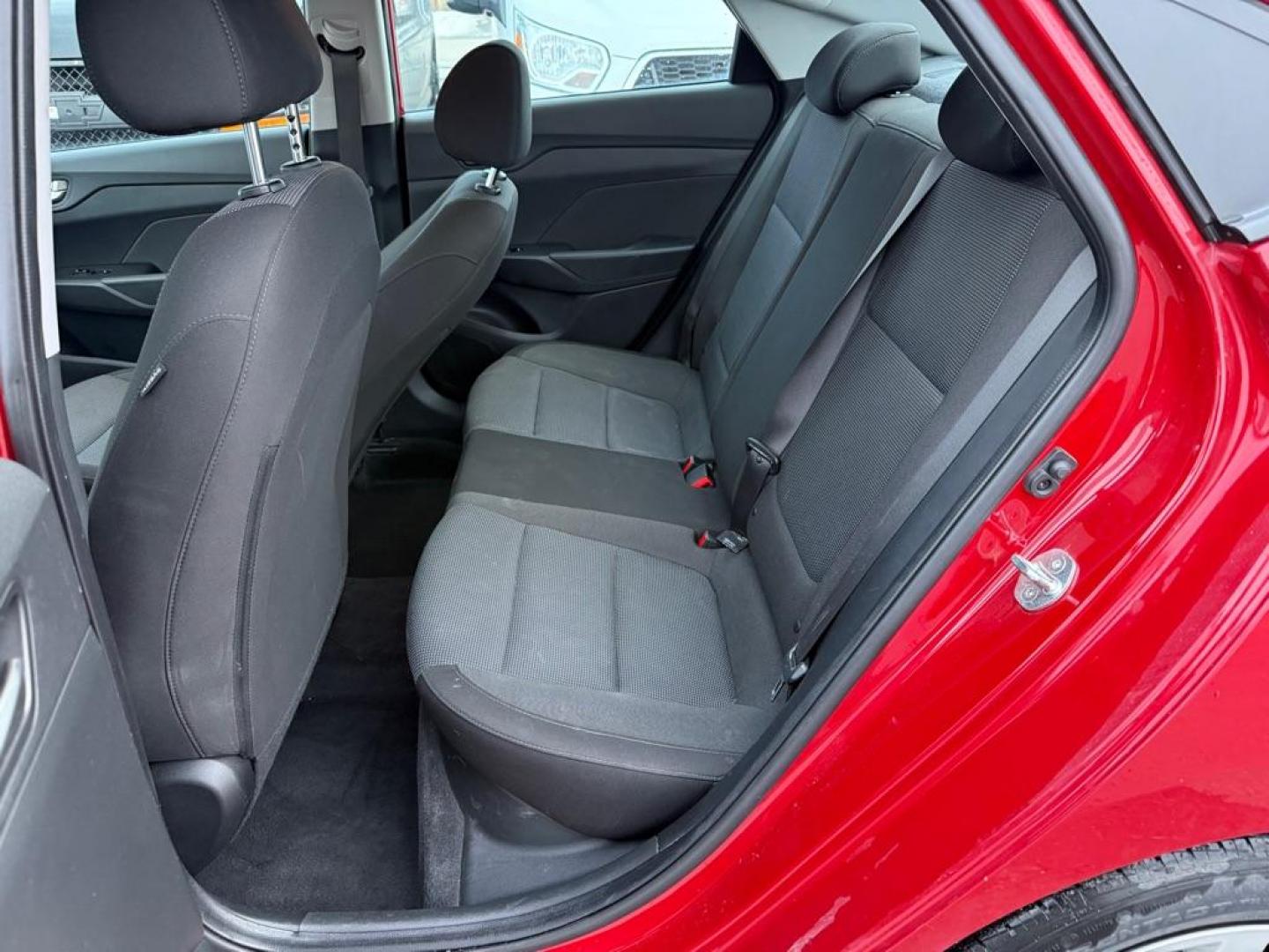 2021 RED HYUNDAI ACCENT SE SE (3KPC24A62ME) with an 1.6L engine, Automatic transmission, located at 929 East 8th Ave, Anchorage, AK, 99501, (907) 274-2277, 61.214783, -149.866074 - Photo#3