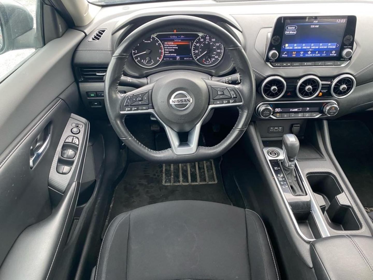 2021 GRAY NISSAN SENTRA SV SV (3N1AB8CV8MY) with an 2.0L engine, Continuously Variable transmission, located at 929 East 8th Ave, Anchorage, AK, 99501, (907) 274-2277, 61.214783, -149.866074 - Photo#4