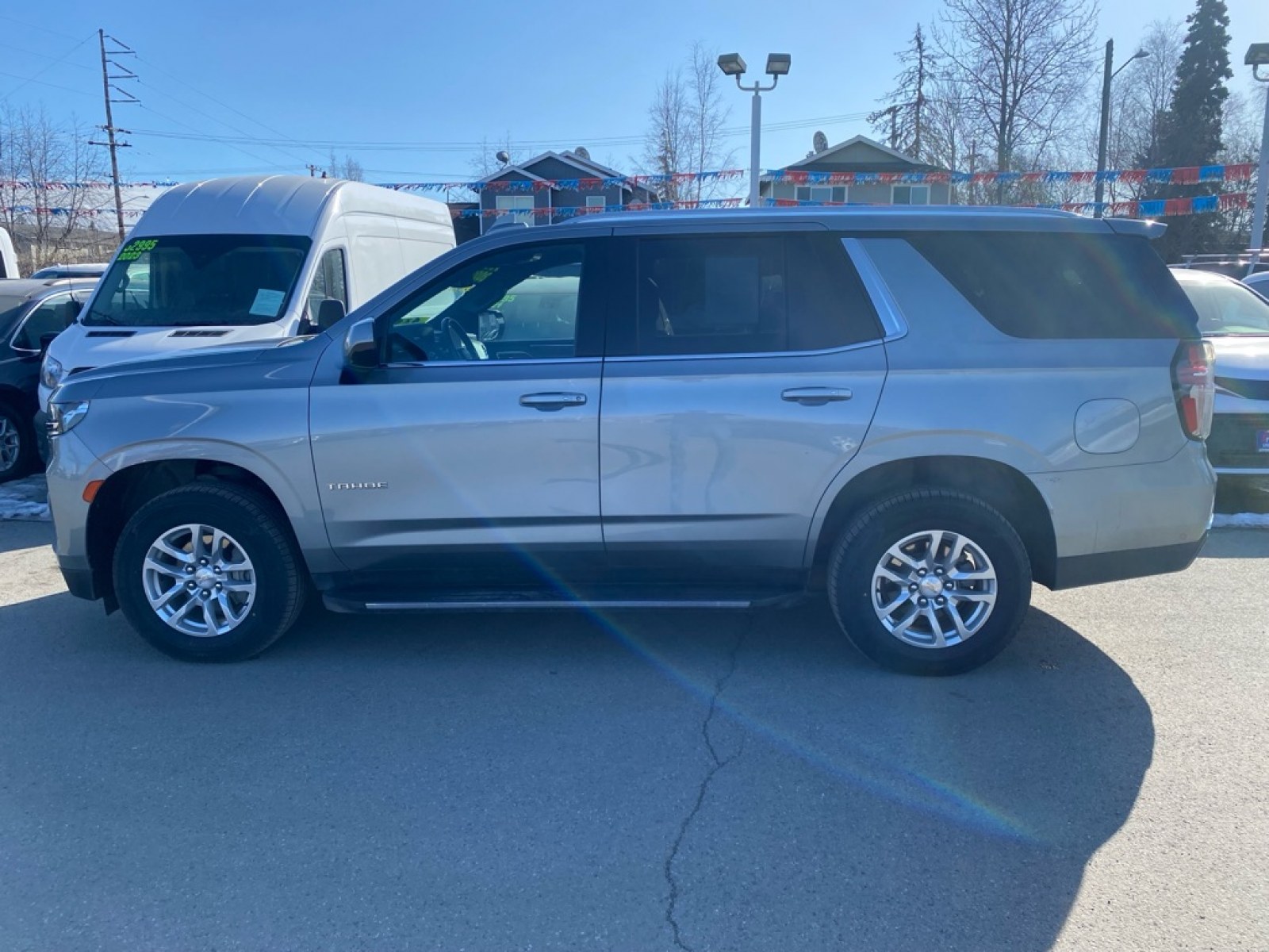 2023 GRAY CHEVROLET TAHOE LT 1500 LT (1GNSKNKD9PR) with an 5.3L engine, Automatic transmission, located at 929 East 8th Ave, Anchorage, AK, 99501, (907) 274-2277, 61.214783, -149.866074 - Photo#1