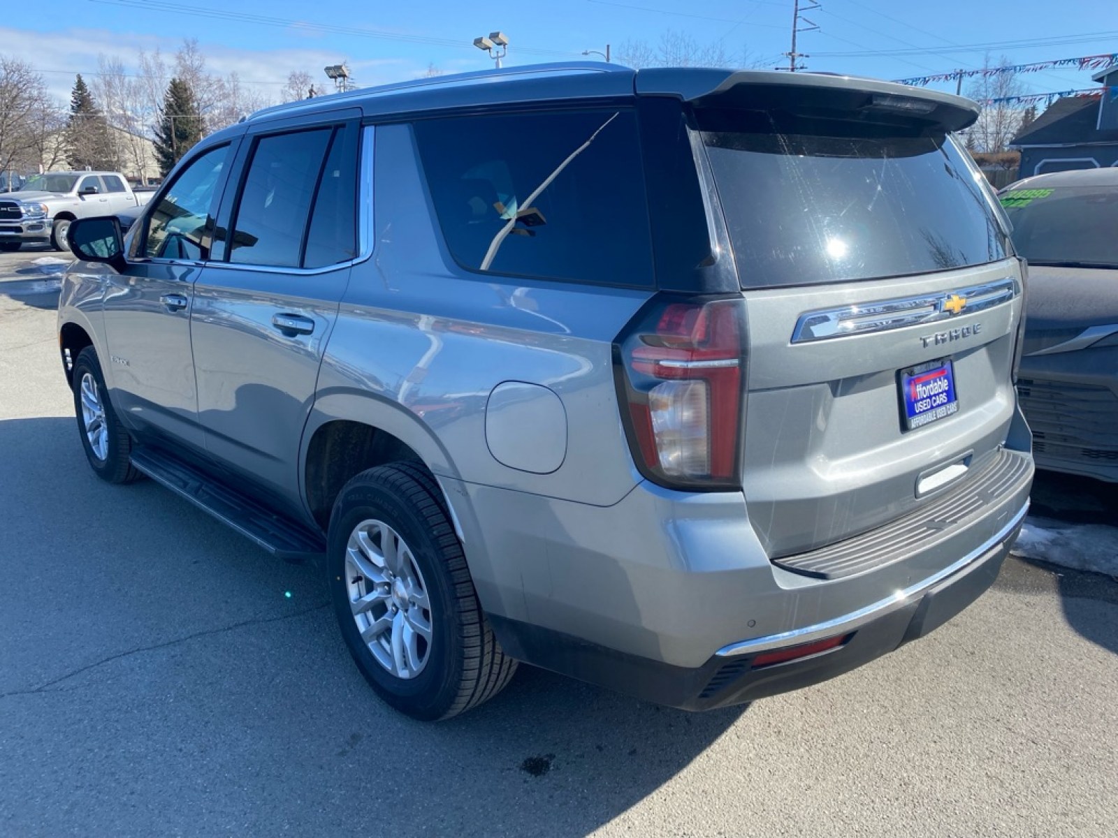 2023 GRAY CHEVROLET TAHOE LT 1500 LT (1GNSKNKD9PR) with an 5.3L engine, Automatic transmission, located at 929 East 8th Ave, Anchorage, AK, 99501, (907) 274-2277, 61.214783, -149.866074 - Photo#2