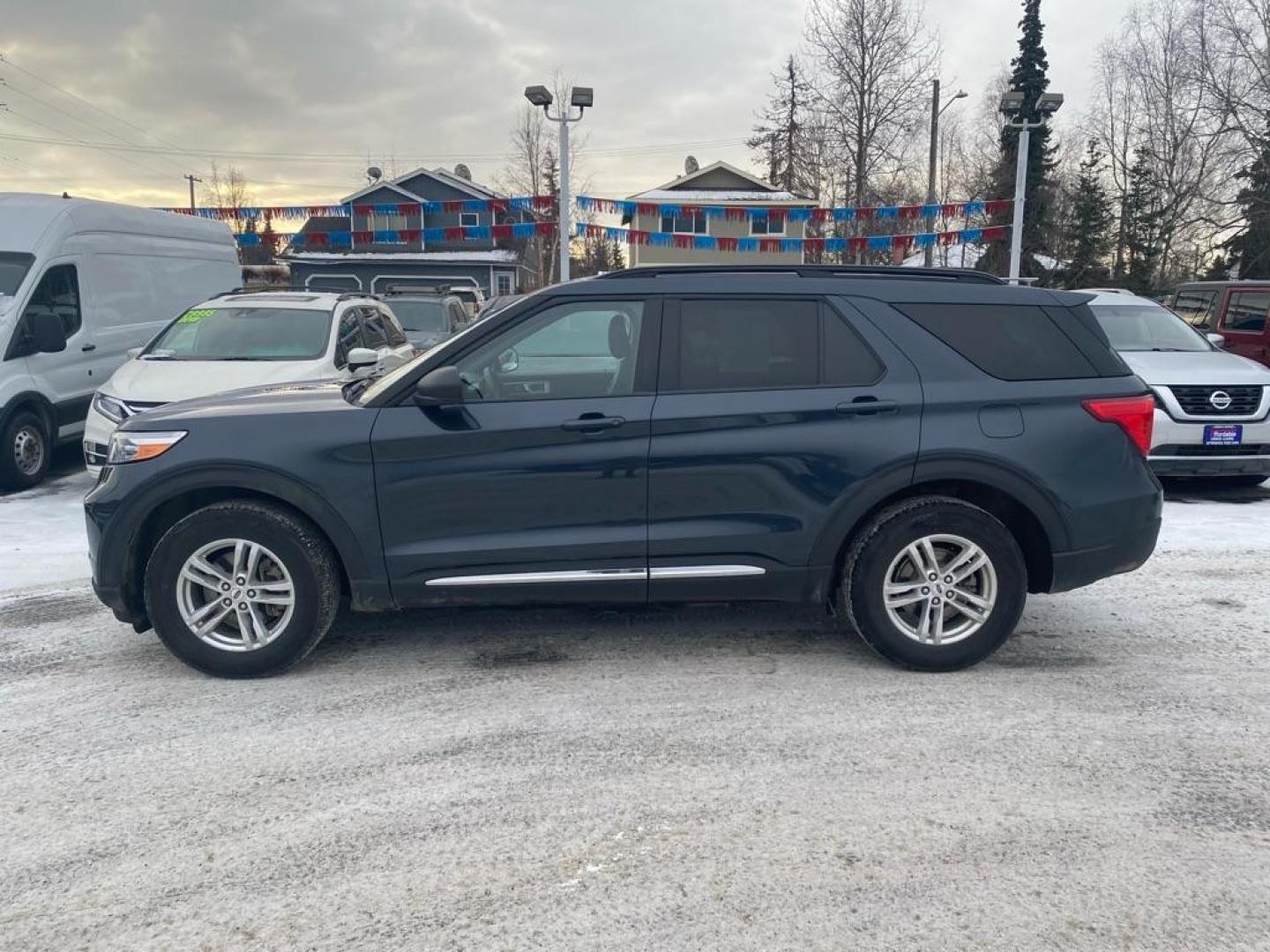 2023 GRAY FORD EXPLORER XLT XLT (1FMSK8DH5PG) with an 2.3L engine, Automatic transmission, located at 929 East 8th Ave, Anchorage, AK, 99501, (907) 274-2277, 61.214783, -149.866074 - Photo#1