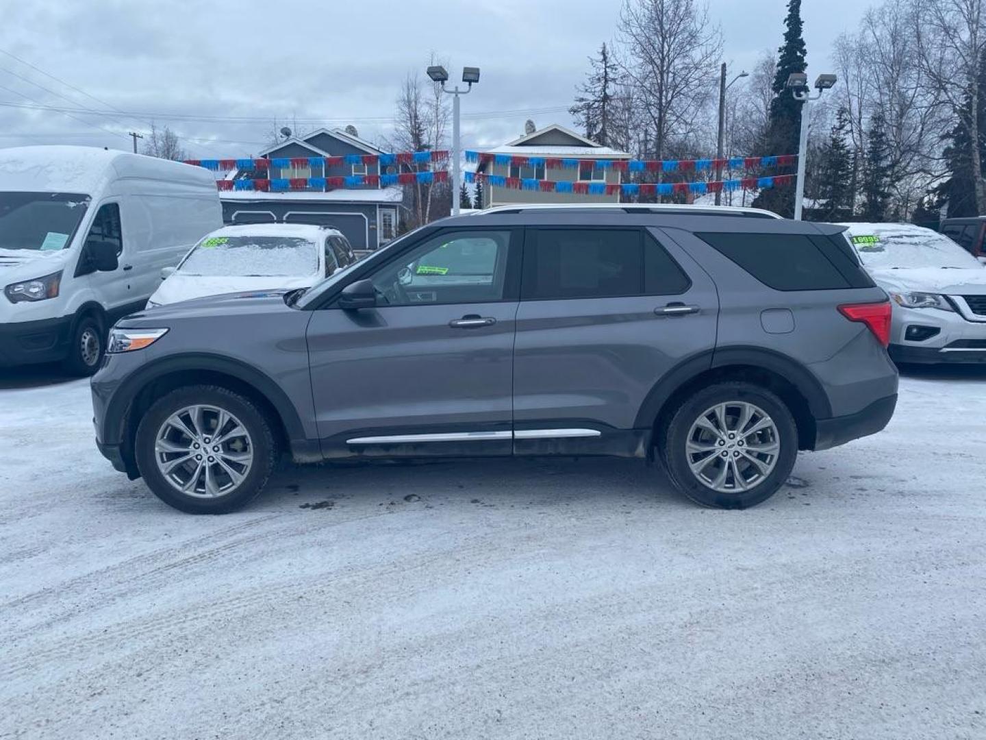 2022 GRAY FORD EXPLORER LIMITED (1FMSK8FH7NG) with an 2.3L engine, Automatic transmission, located at 929 East 8th Ave, Anchorage, AK, 99501, (907) 274-2277, 61.214783, -149.866074 - Photo#1