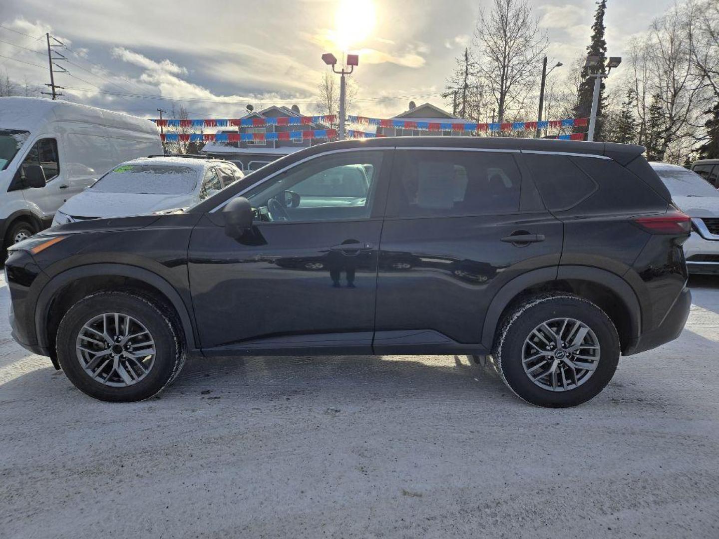 2023 BLACK NISSAN ROGUE SV (5N1BT3AB7PC) with an 1.5L engine, Automatic transmission, located at 929 East 8th Ave, Anchorage, AK, 99501, (907) 274-2277, 61.214783, -149.866074 - Photo#1