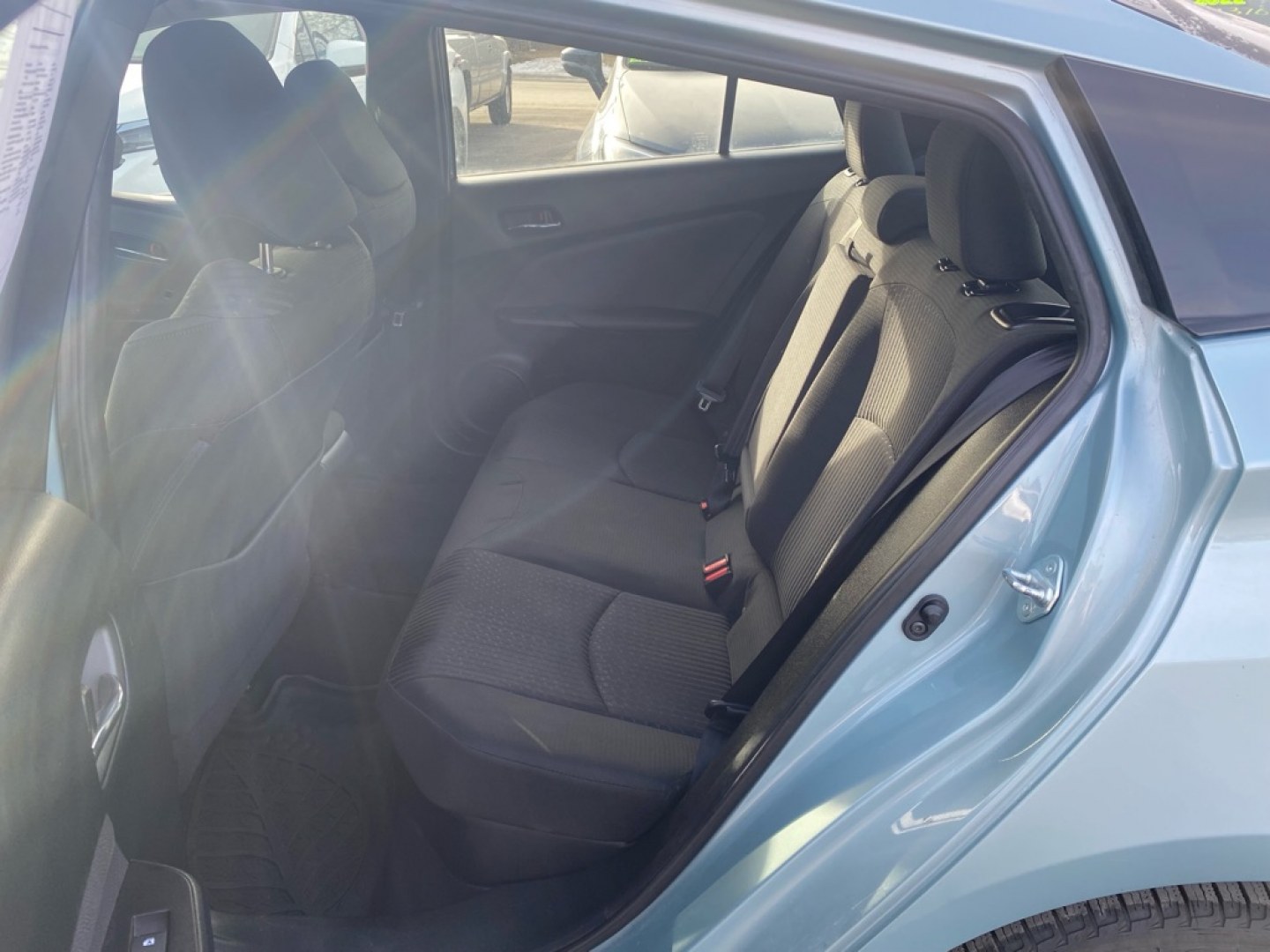 2016 BLUE TOYOTA PRIUS II (JTDKBRFU2G3) with an 1.8L engine, Continuously Variable transmission, located at 929 East 8th Ave, Anchorage, AK, 99501, (907) 274-2277, 61.214783, -149.866074- Photo#3