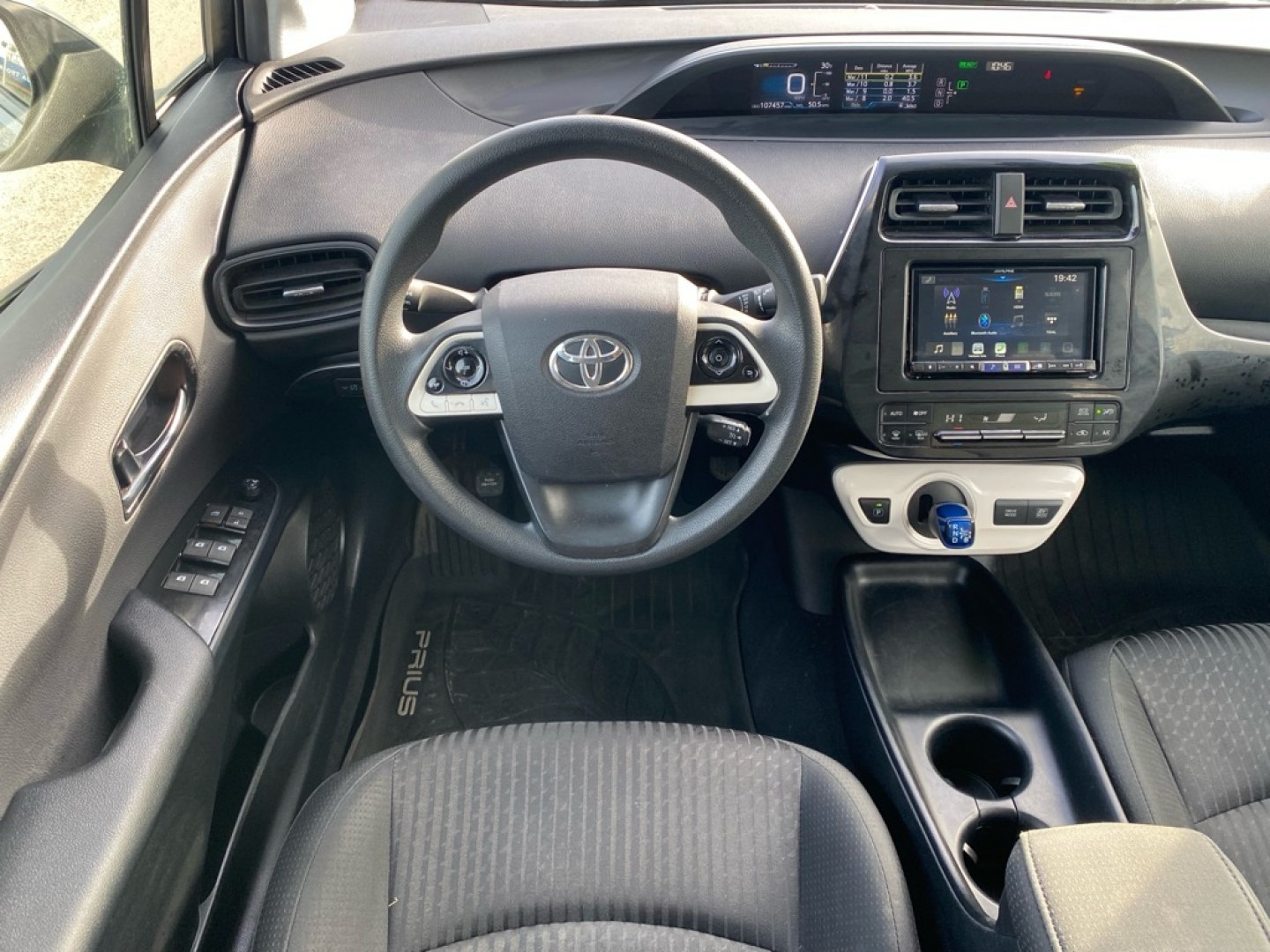 2016 BLUE TOYOTA PRIUS II (JTDKBRFU2G3) with an 1.8L engine, Continuously Variable transmission, located at 929 East 8th Ave, Anchorage, AK, 99501, (907) 274-2277, 61.214783, -149.866074- Photo#4