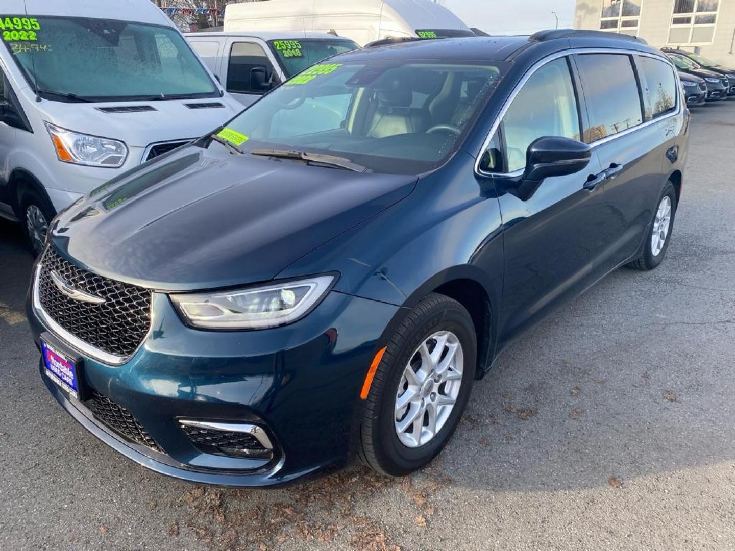 2022 BLUE CHRYSLER PACIFICA TOURING L (2C4RC1BG4NR) with an 3.6L engine, Automatic transmission, located at 929 East 8th Ave, Anchorage, AK, 99501, (907) 274-2277, 61.214783, -149.866074 - Photo#0