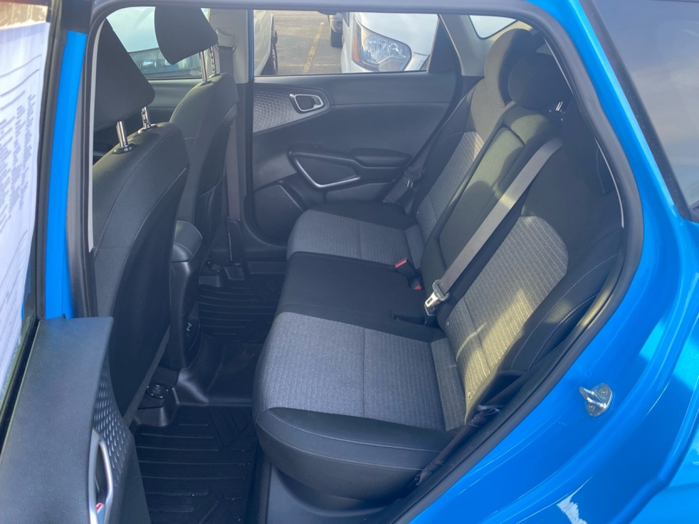 2023 BLUE KIA SOUL EX (KNDJ33AU8P7) with an 2.0L engine, Continuously Variable transmission, located at 929 East 8th Ave, Anchorage, AK, 99501, (907) 274-2277, 61.214783, -149.866074- Photo#3