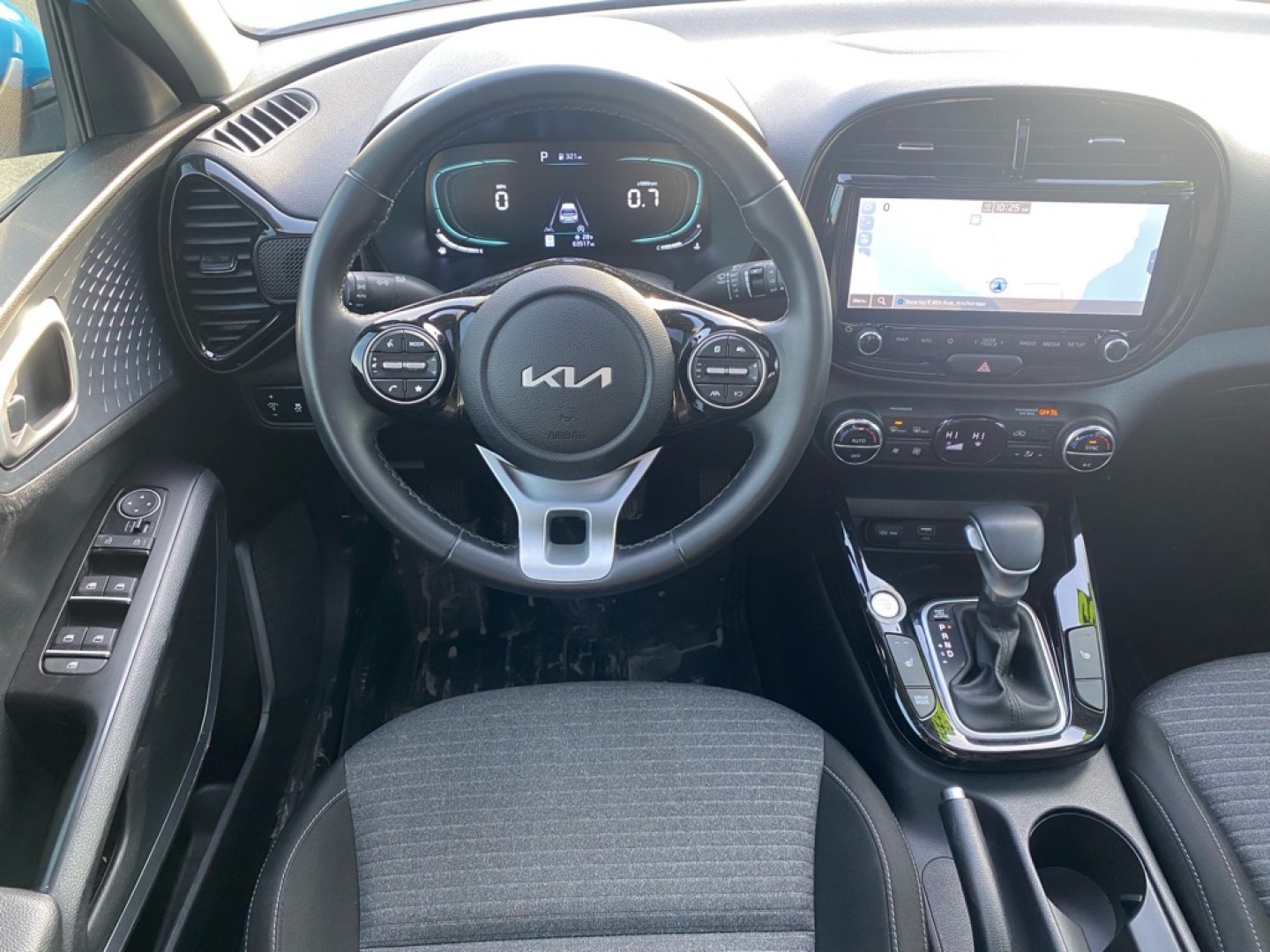 2023 BLUE KIA SOUL EX (KNDJ33AU8P7) with an 2.0L engine, Continuously Variable transmission, located at 929 East 8th Ave, Anchorage, AK, 99501, (907) 274-2277, 61.214783, -149.866074- Photo#4