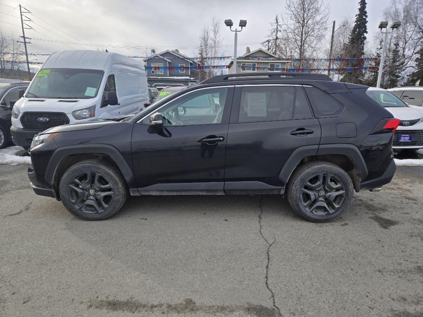2023 BLACK TOYOTA RAV4 ADV ADVENTURE (2T3J1RFV3PW) with an 2.5L engine, Automatic transmission, located at 929 East 8th Ave, Anchorage, AK, 99501, (907) 274-2277, 61.214783, -149.866074 - Photo#1