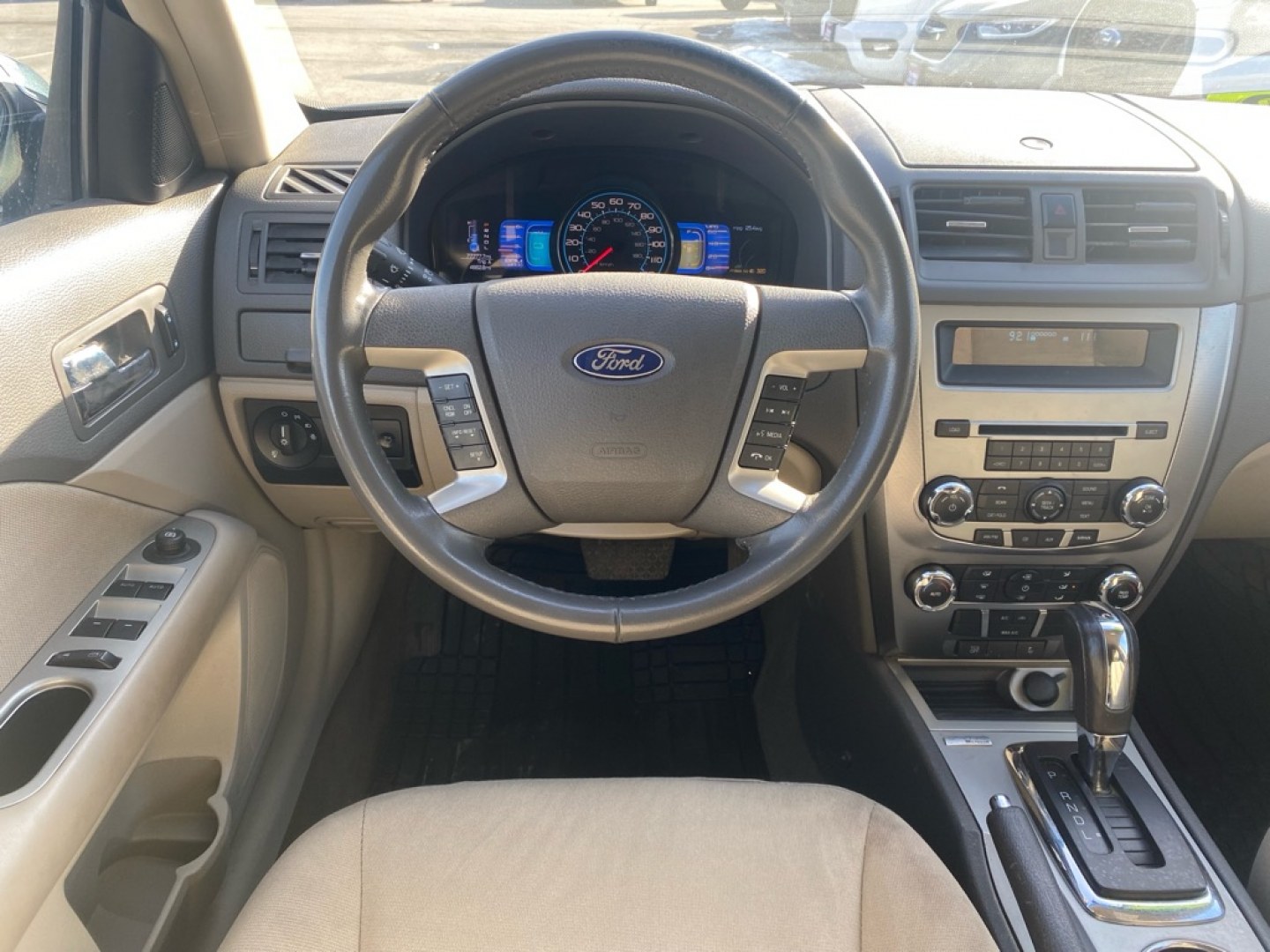 2012 BLUE FORD FUSION HYBRID (3FADP0L39CR) with an 2.5L engine, Continuously Variable transmission, located at 929 East 8th Ave, Anchorage, AK, 99501, (907) 274-2277, 61.214783, -149.866074- Photo#4